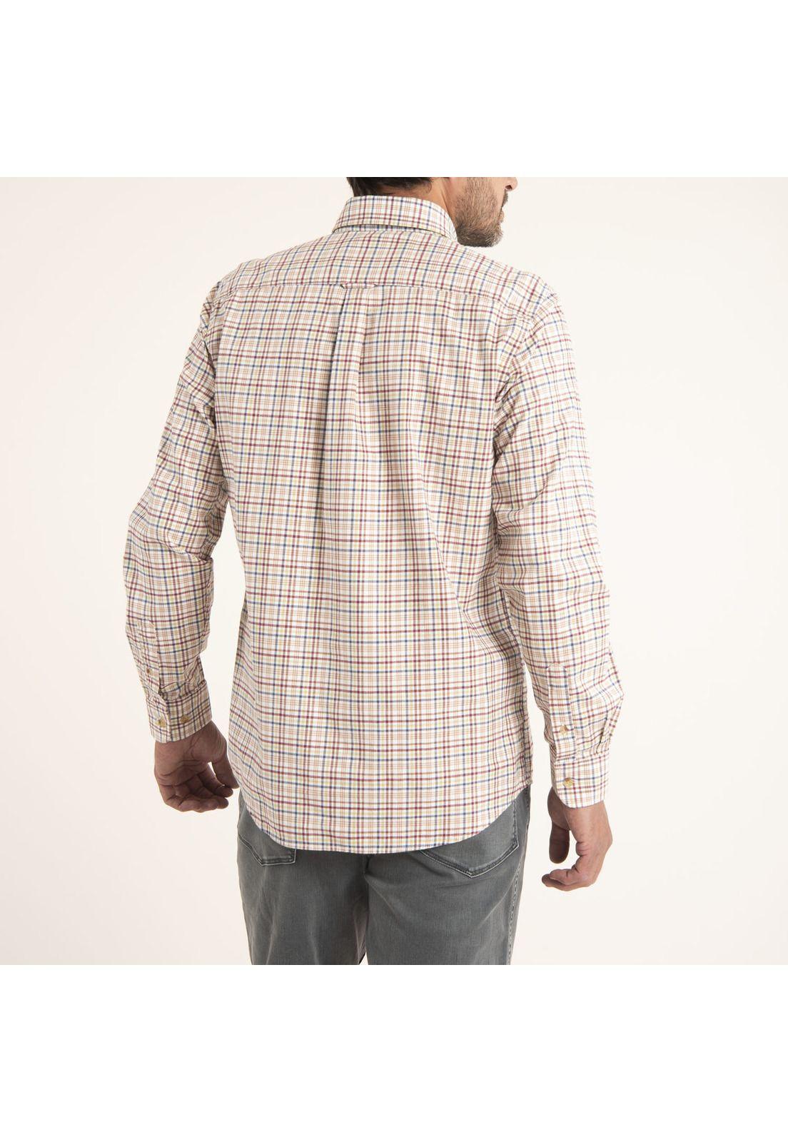 Camisa Hombre Algodón Org Viyellabut Terracota-4