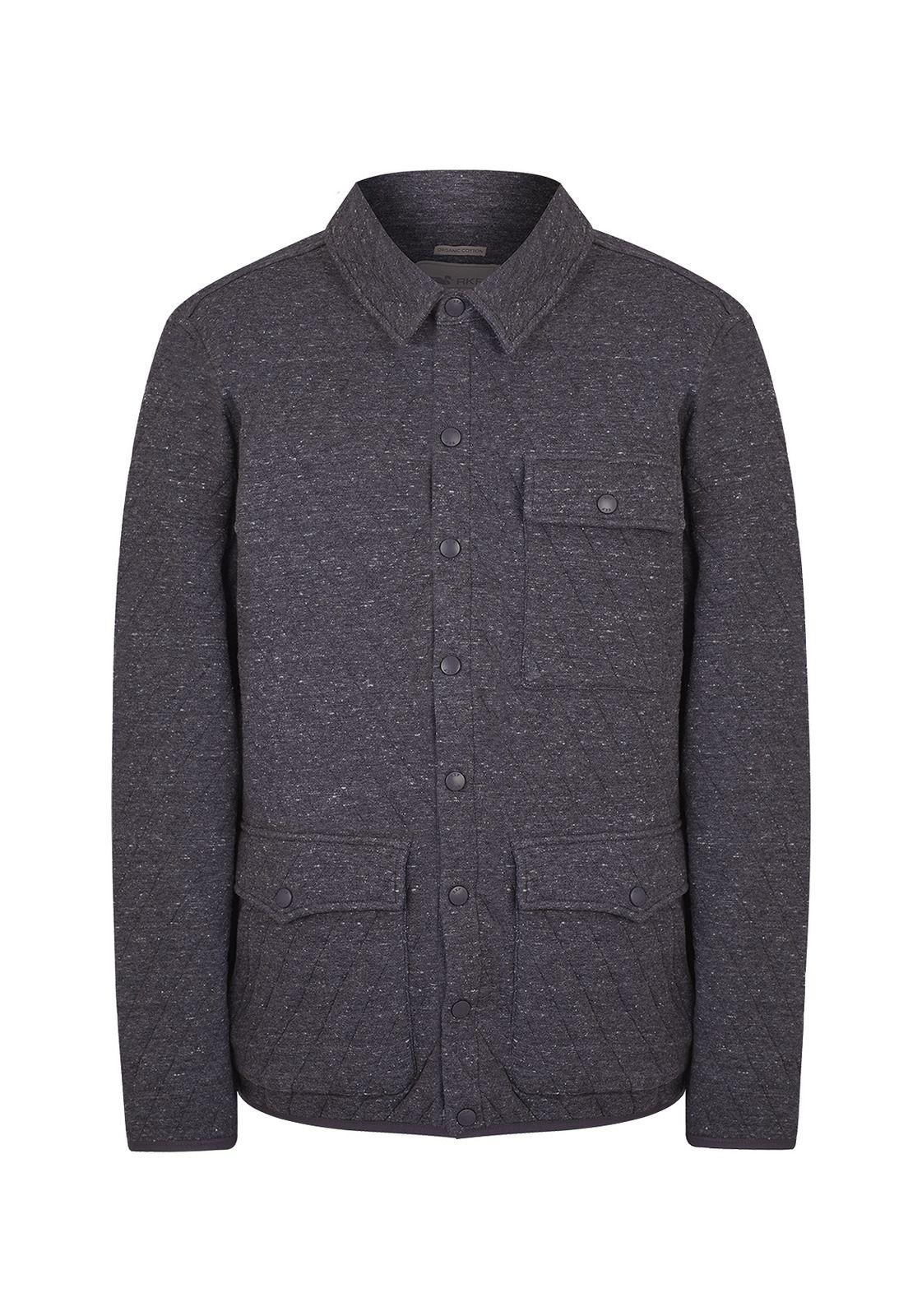 Polerón Fibras Reciclada Hombre Burgofull Gris-0