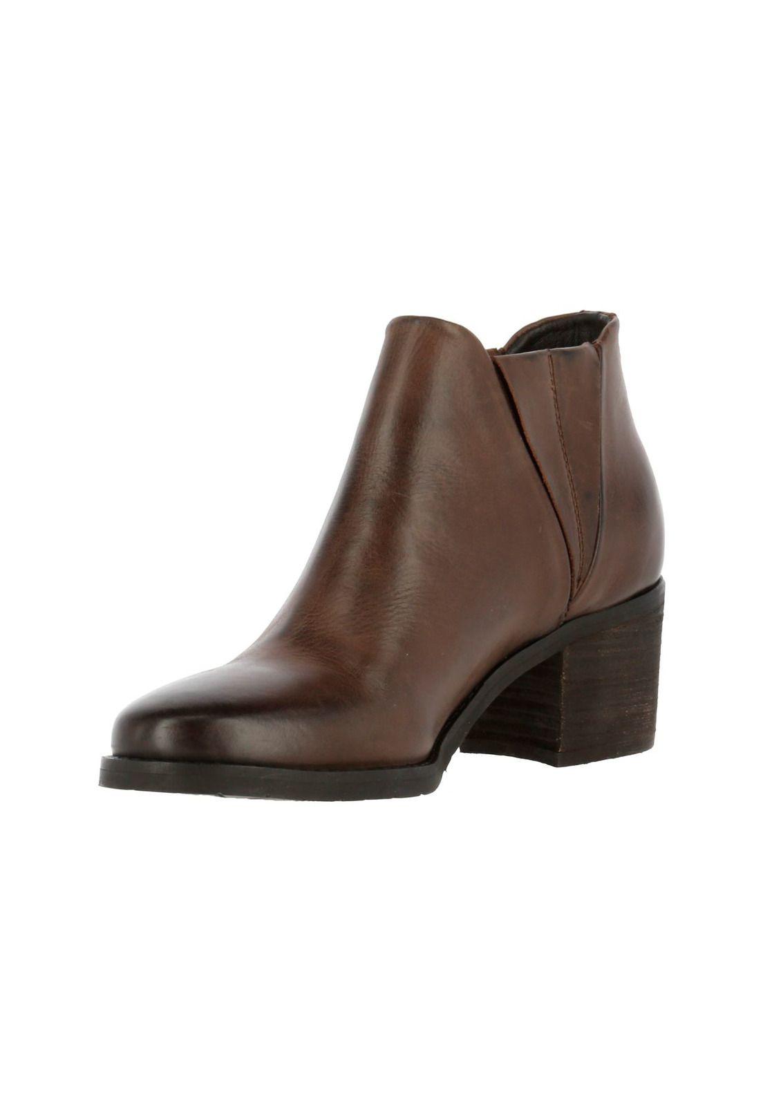 Botin Cuero Cherry Dk Brown-1