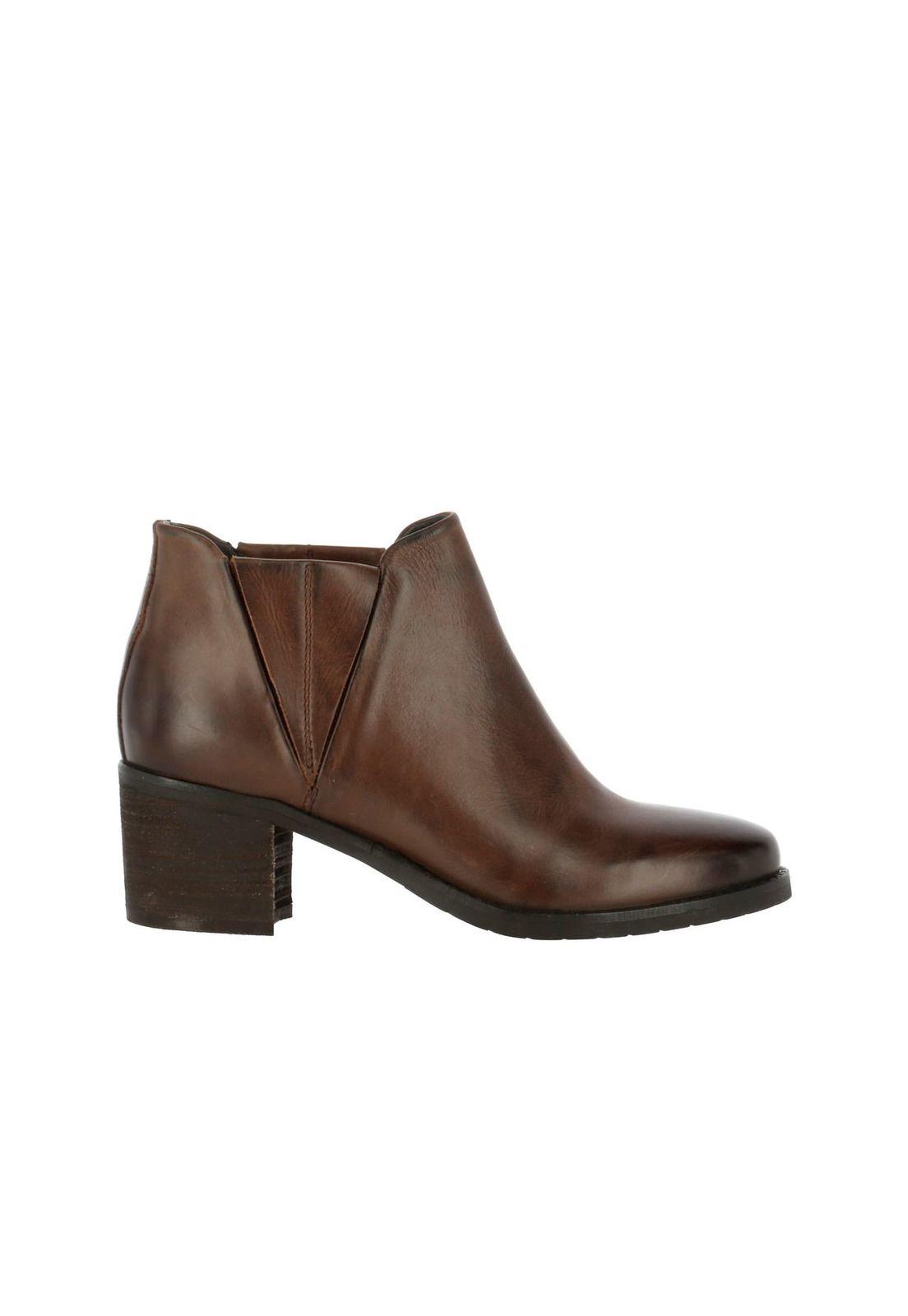 Botin Cuero Cherry Dk Brown-3