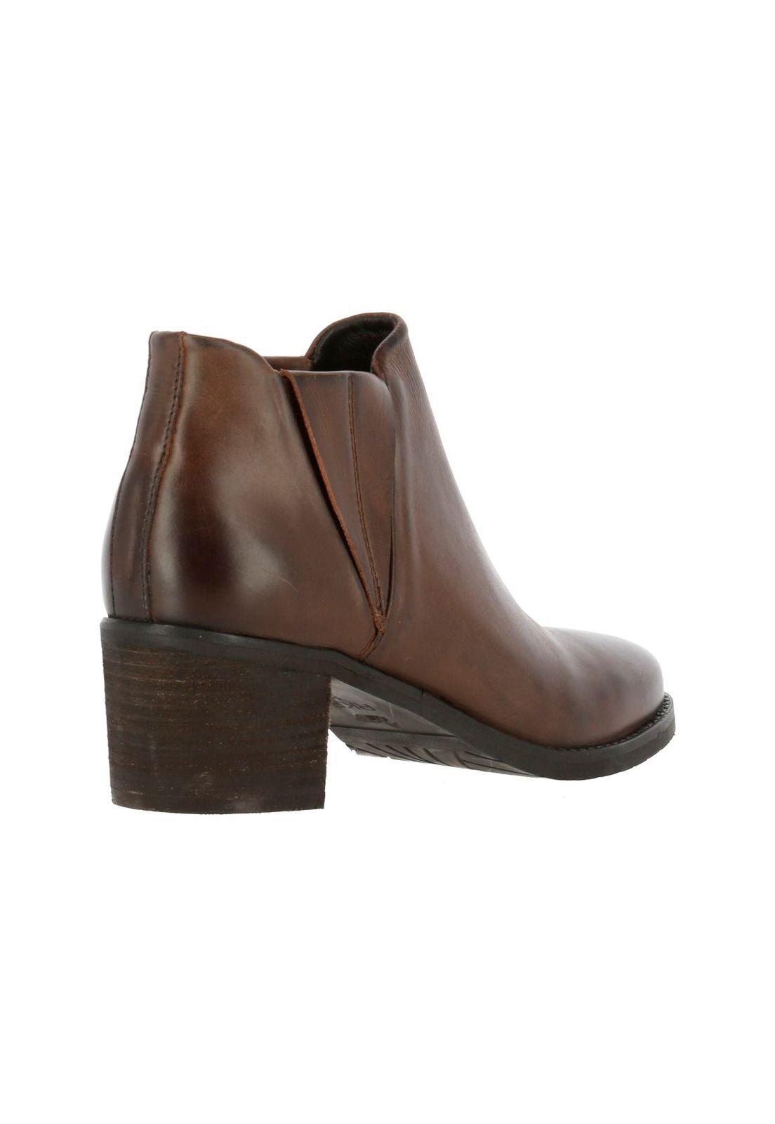 Botin Cuero Cherry Dk Brown-4