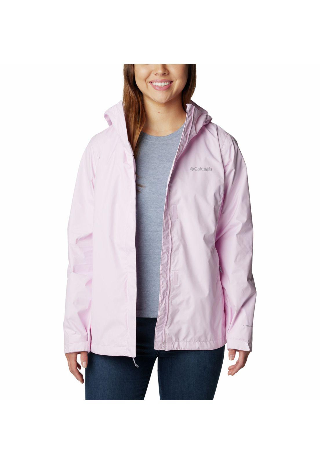 Cortaviento impermeable Mujer Arcadia II Rosa-7