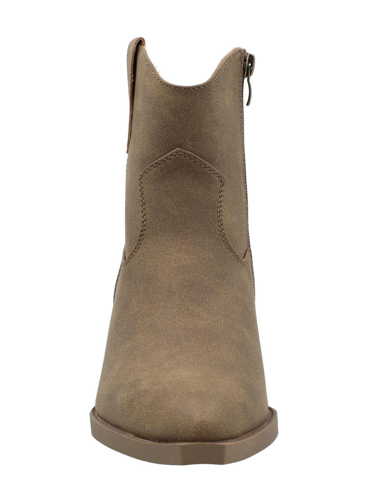 Botín Mujer Valeria Taupe-3