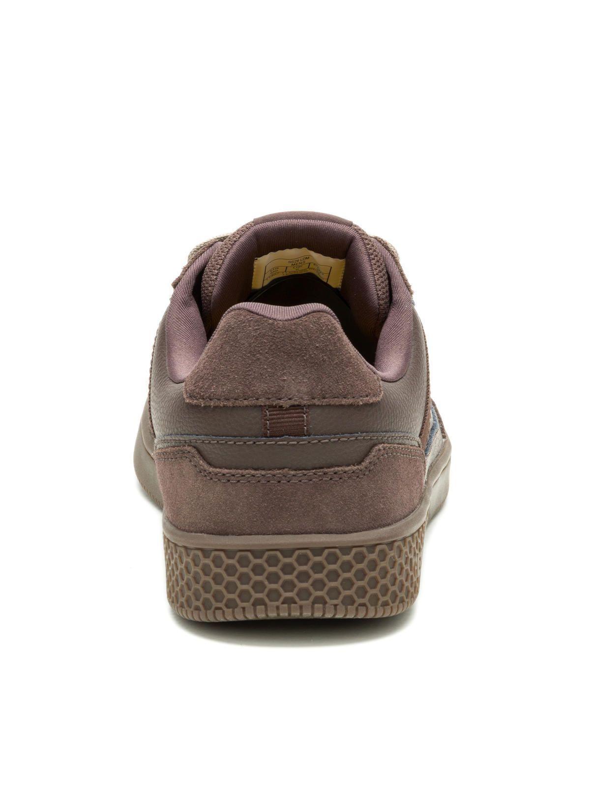 Zapatilla Cuero Hombre Pause Retro Leather Café-5
