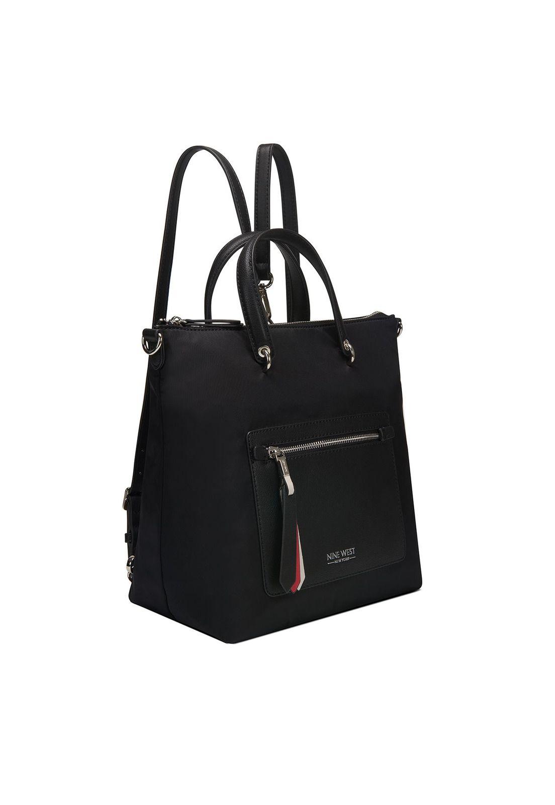 Mochila Zip It Up Convertible Negro Mujer Nine West-1