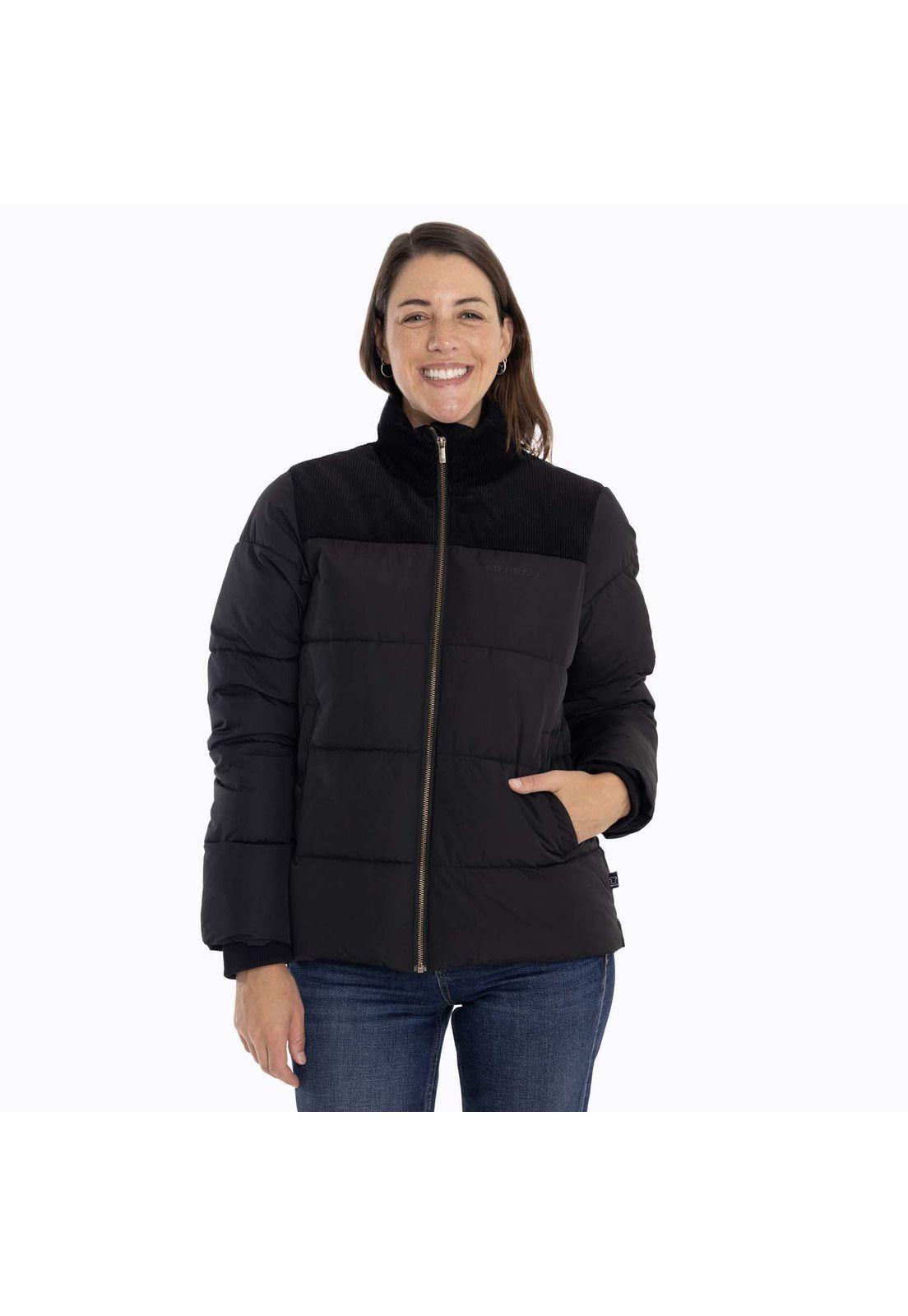 Parka Mujer Nowitna Negro Merrell-0