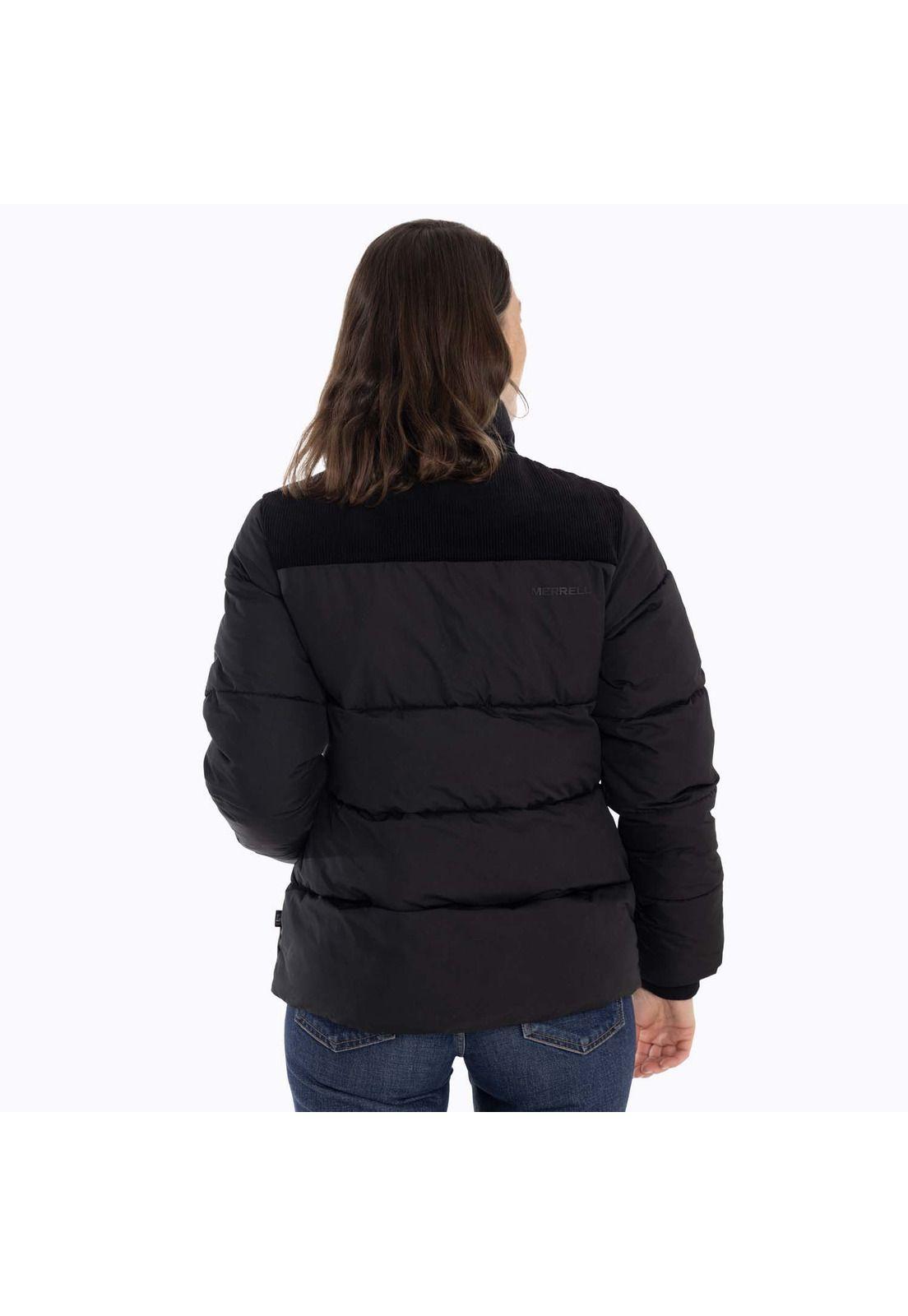 Parka Mujer Nowitna Negro Merrell-3