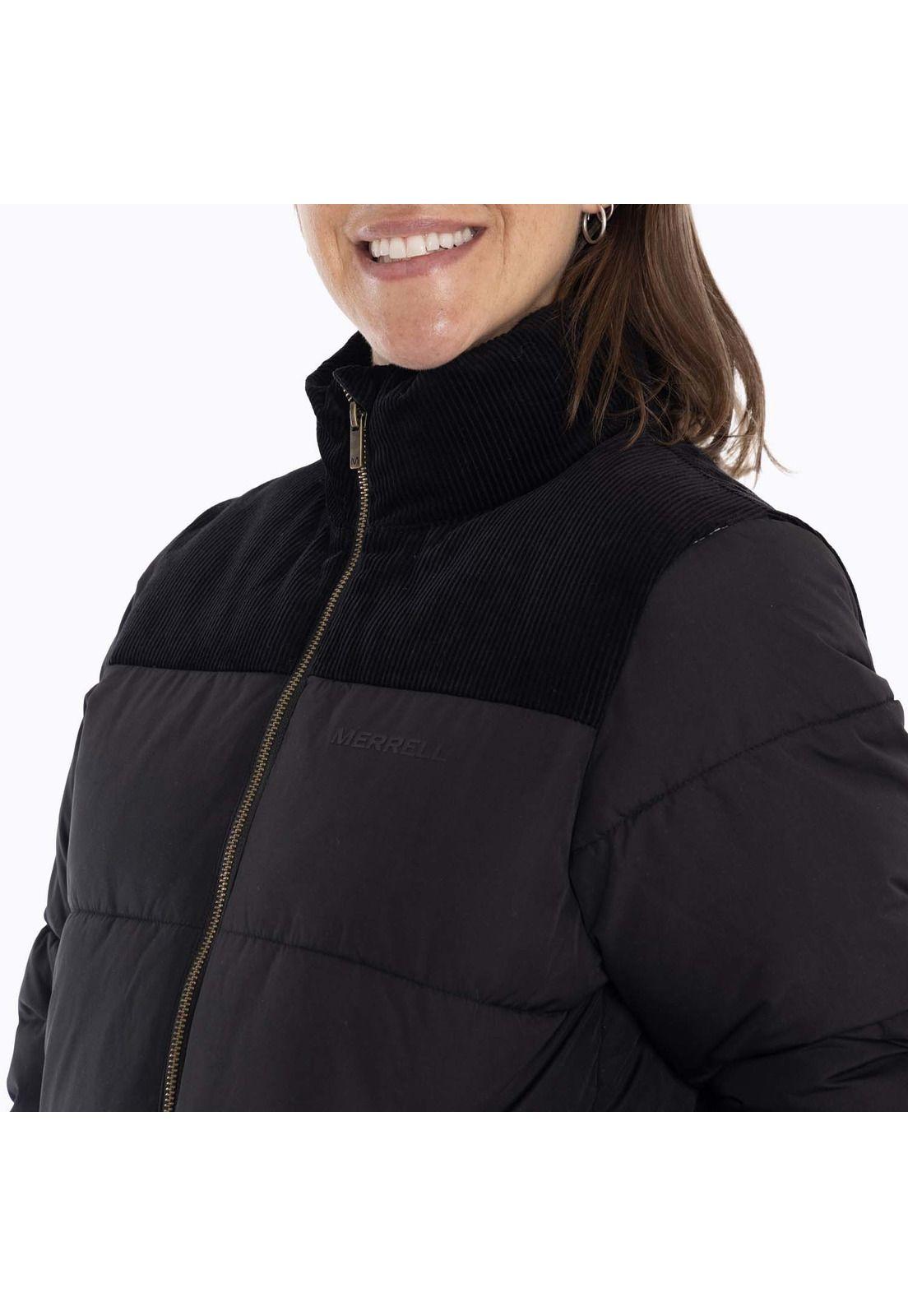 Parka Mujer Nowitna Negro Merrell-4