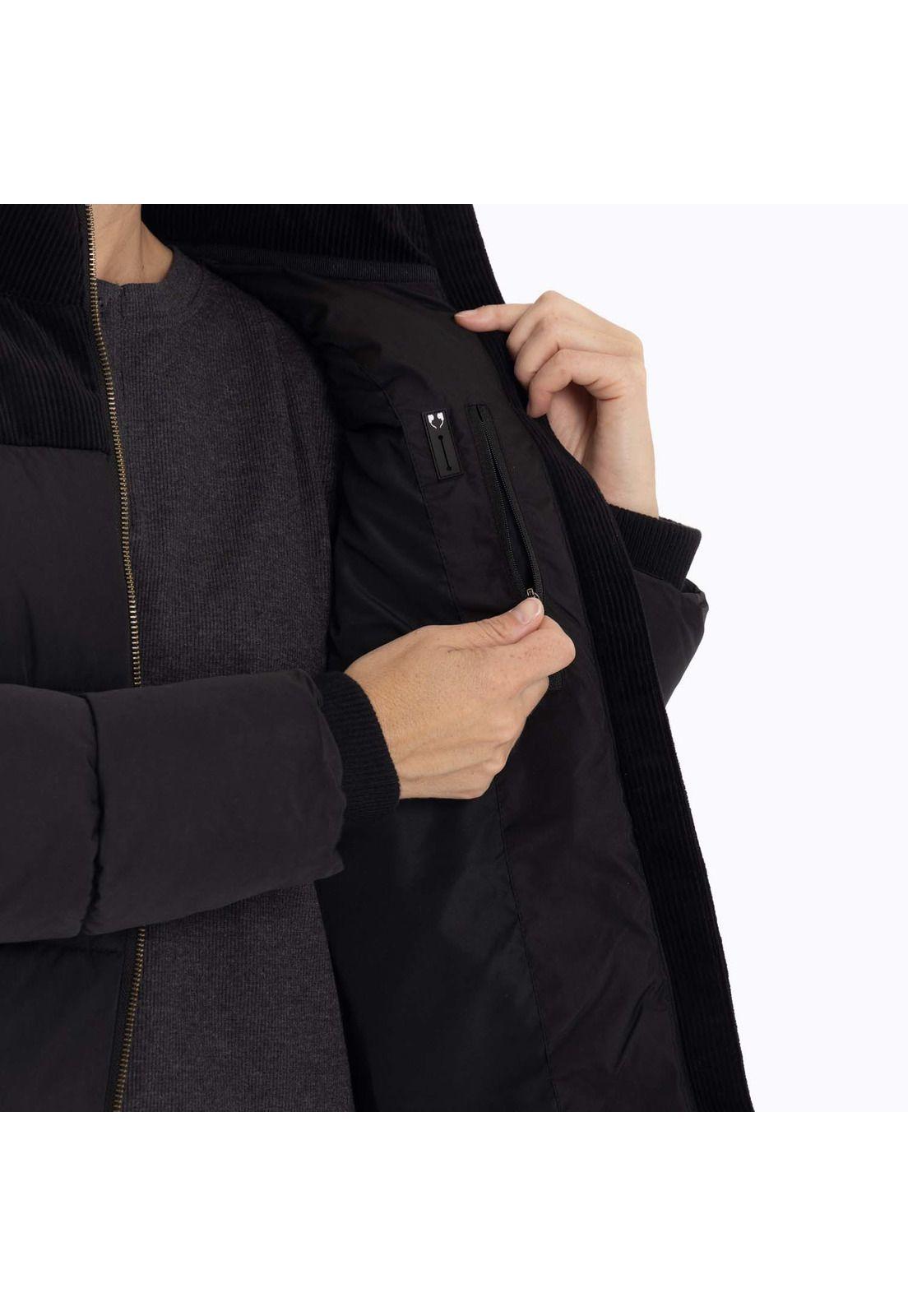 Parka Mujer Nowitna Negro Merrell-6