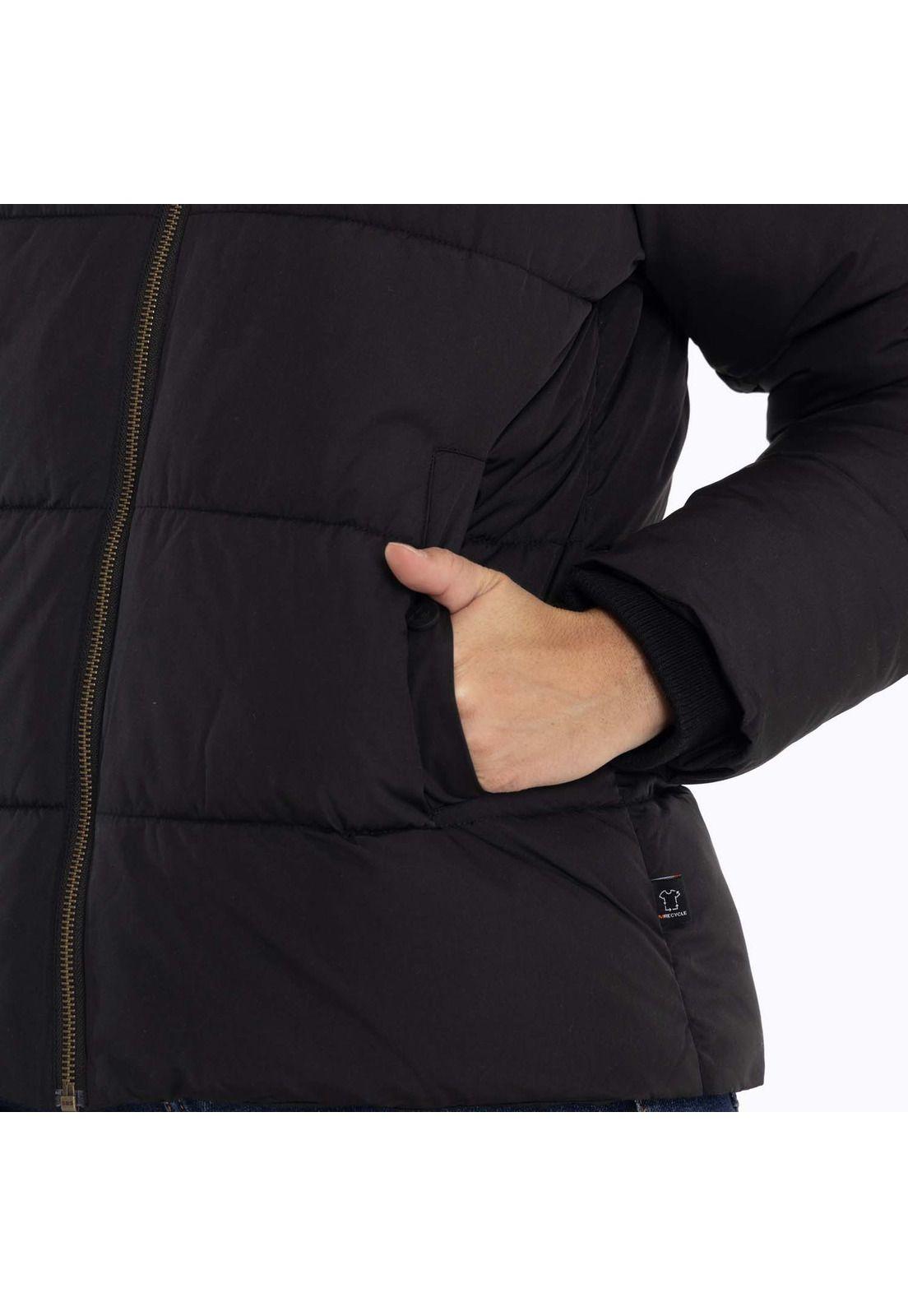 Parka Mujer Nowitna Negro Merrell-7
