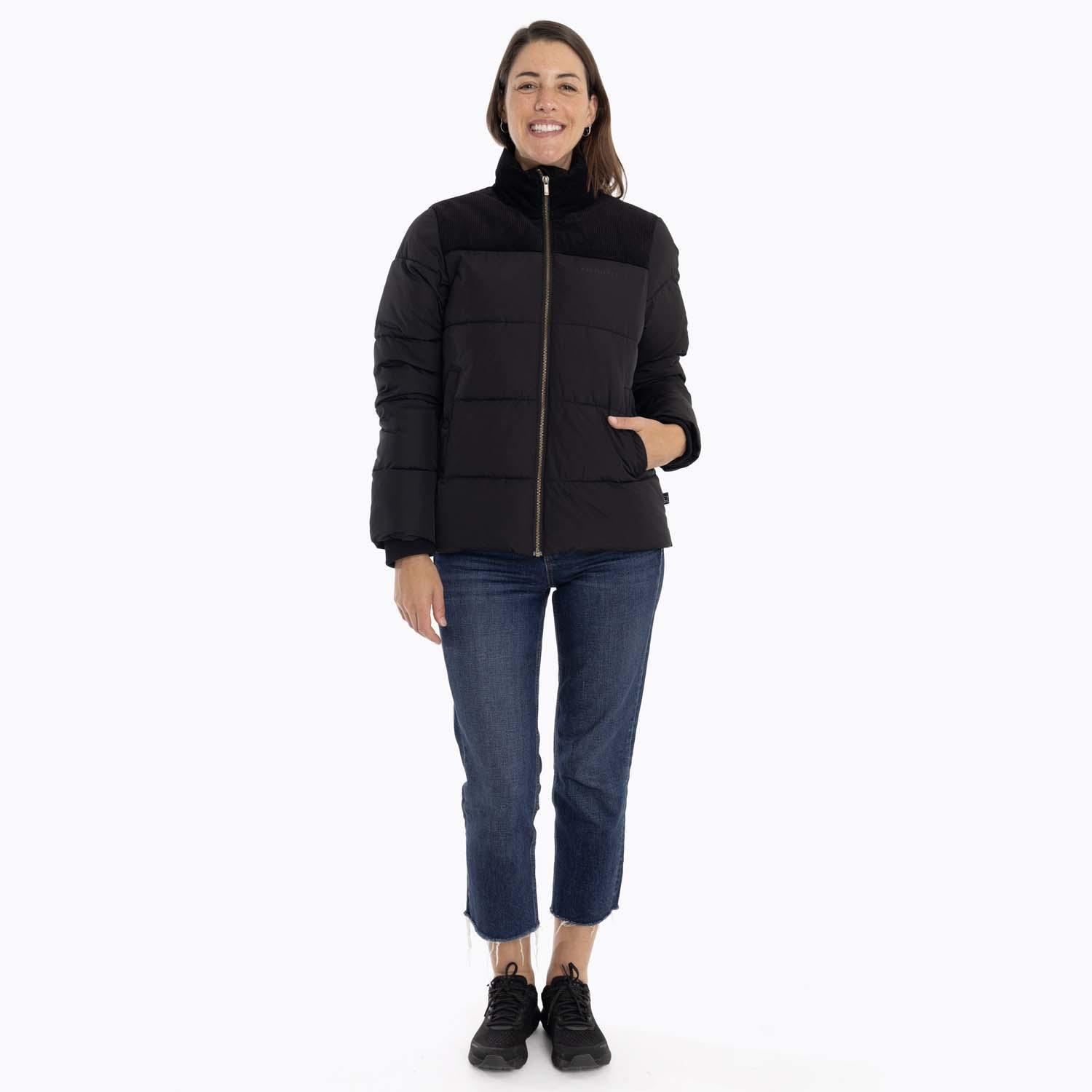 Parka Mujer Nowitna Negro Merrell-8