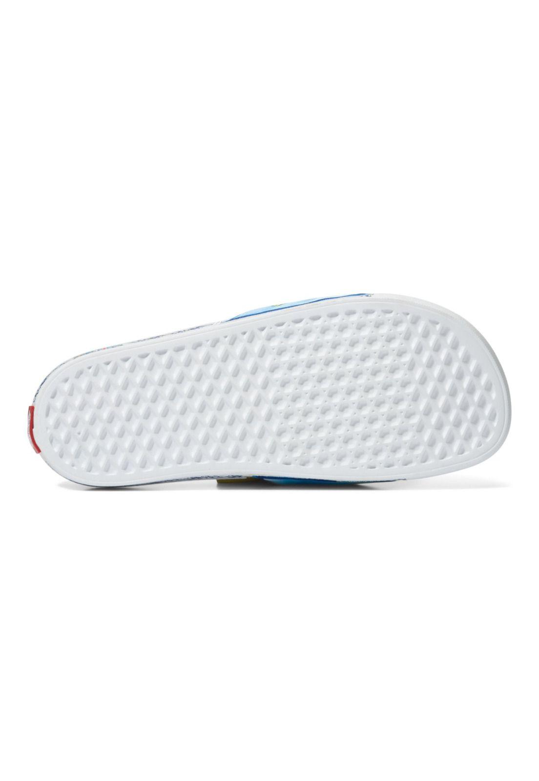 Sandalias MN Costa Slide-On One Piece Devil Fruit Blue-5