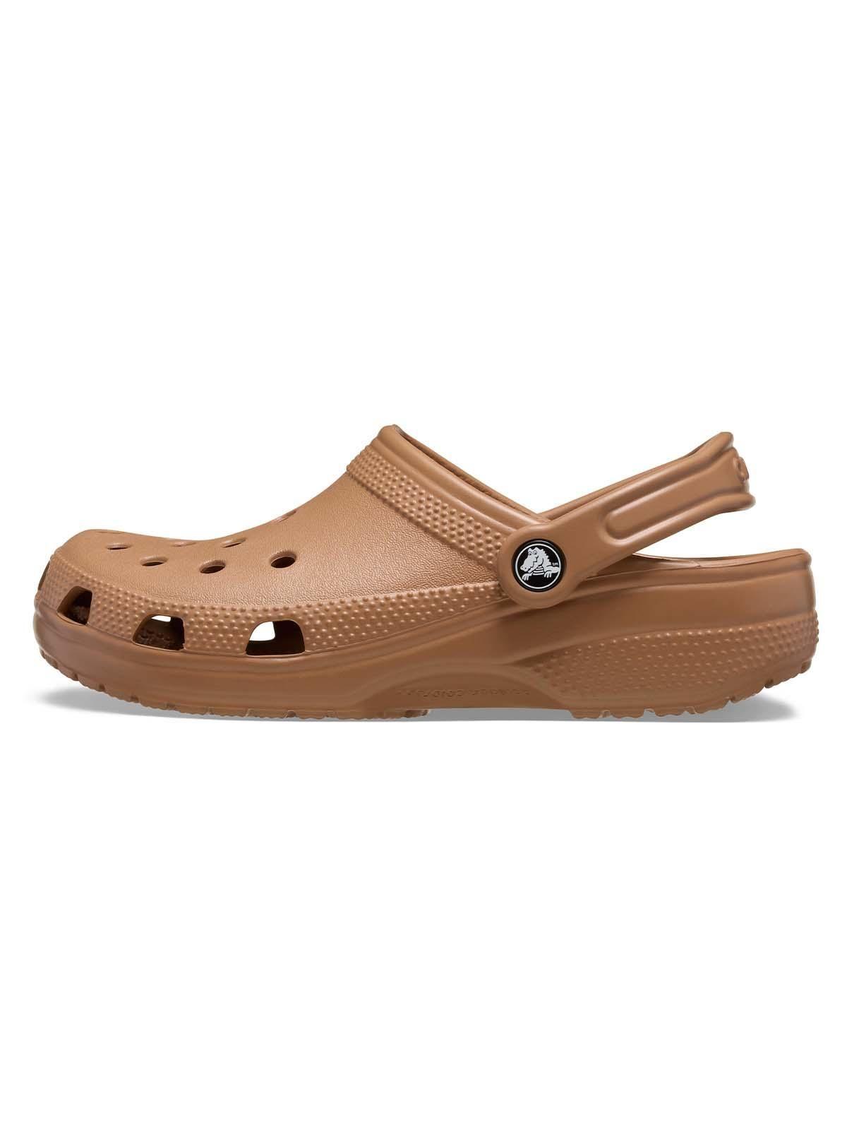 Zueco Crocs Unisex Classic Clog Café Milk-2