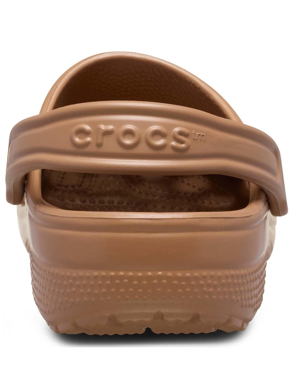 Zueco Crocs Unisex Classic Clog Café Milk-8