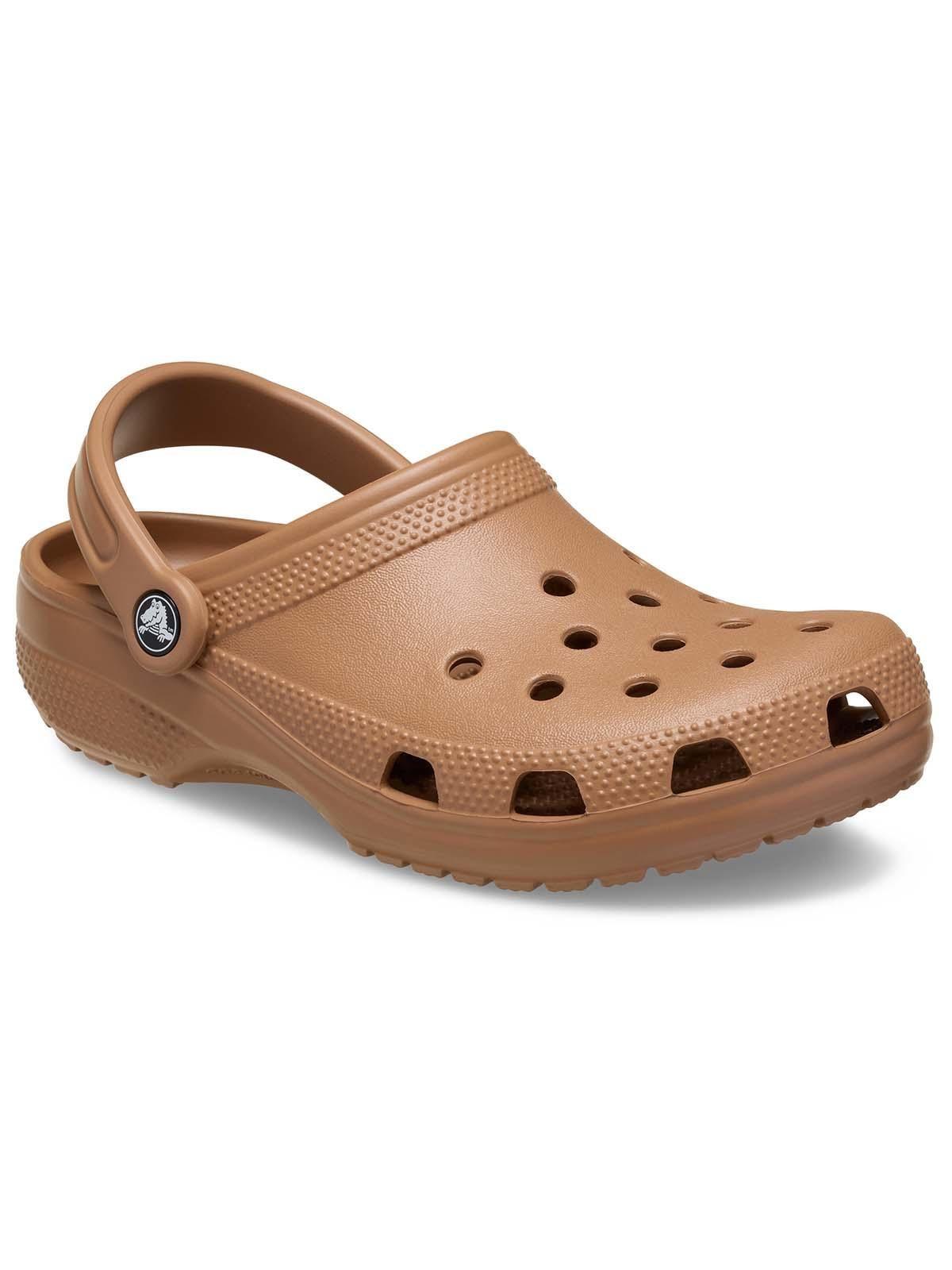 Zueco Crocs Unisex Classic Clog Café Milk-5