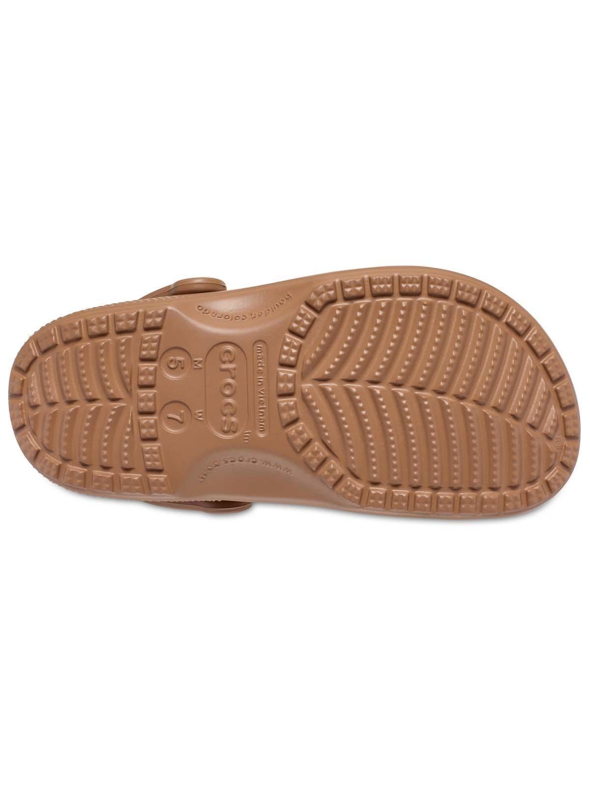 Zueco Crocs Unisex Classic Clog Café Milk-6