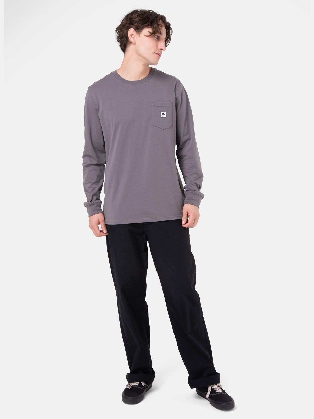 Polera M/L Hombre Colfax Gris -4