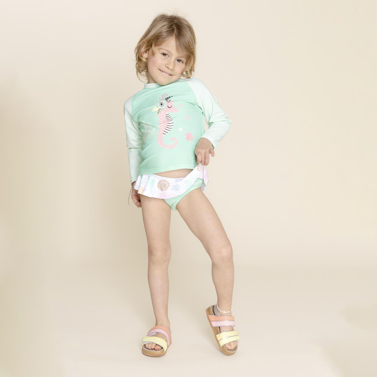 Traje De Baño Niña Arena (1-3) Menta-1