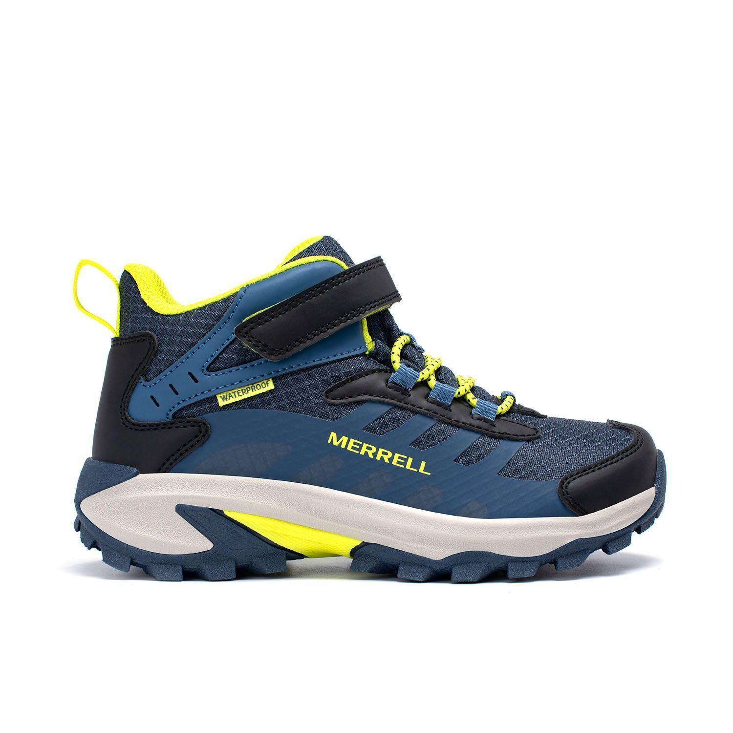 Botin Niño Moab Speed 2 Mid A/C Azul-0