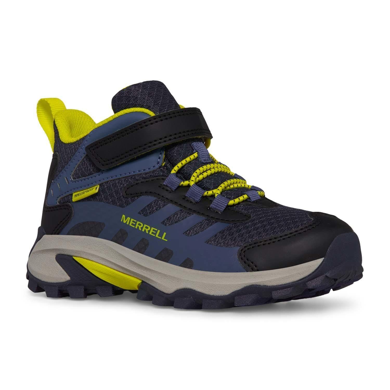 Botin Niño Moab Speed 2 Mid A/C Azul-5
