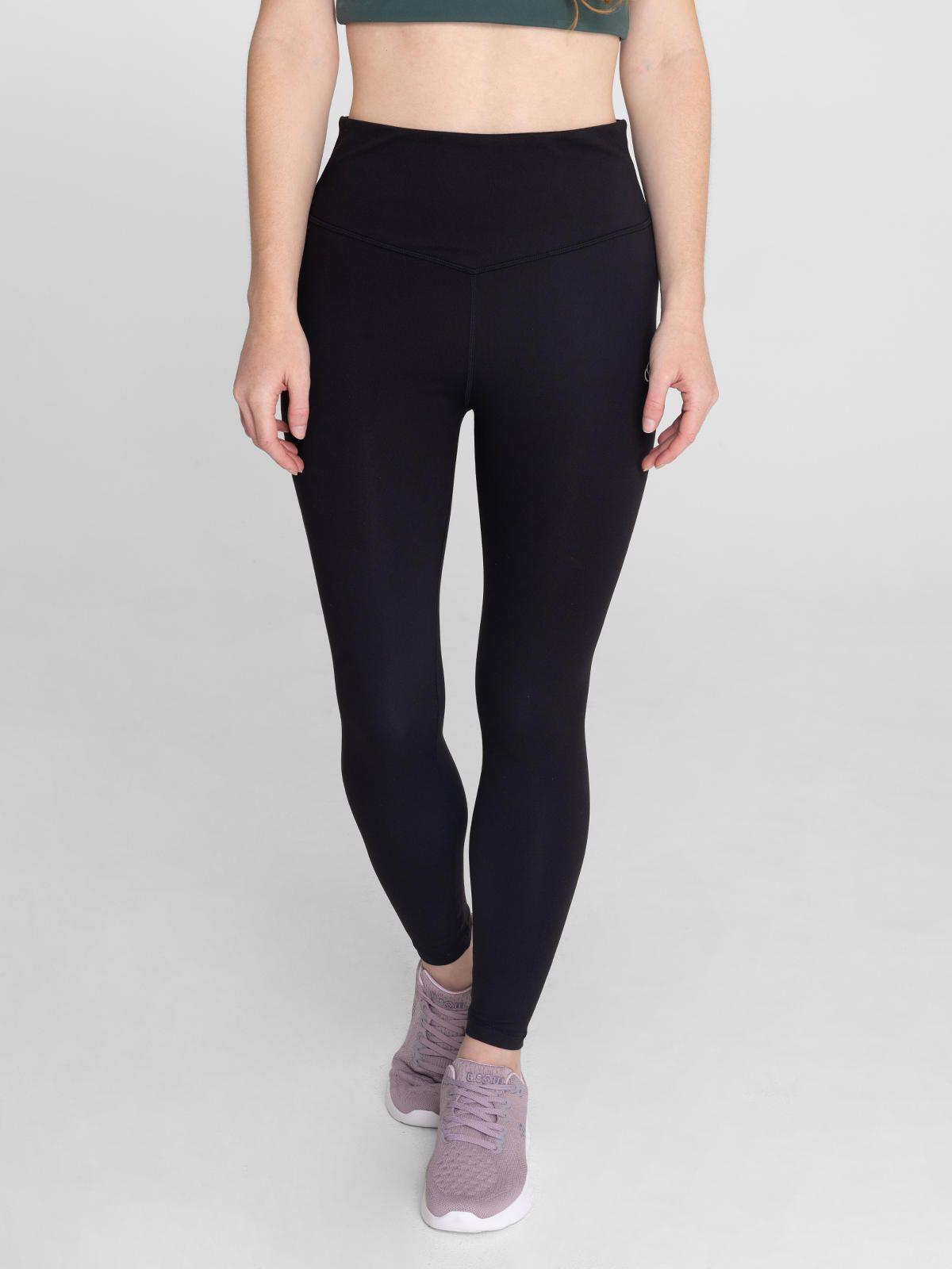 Calza tiro alto 7/8 Mujer Hr Ankle Leg Emma Negra-3