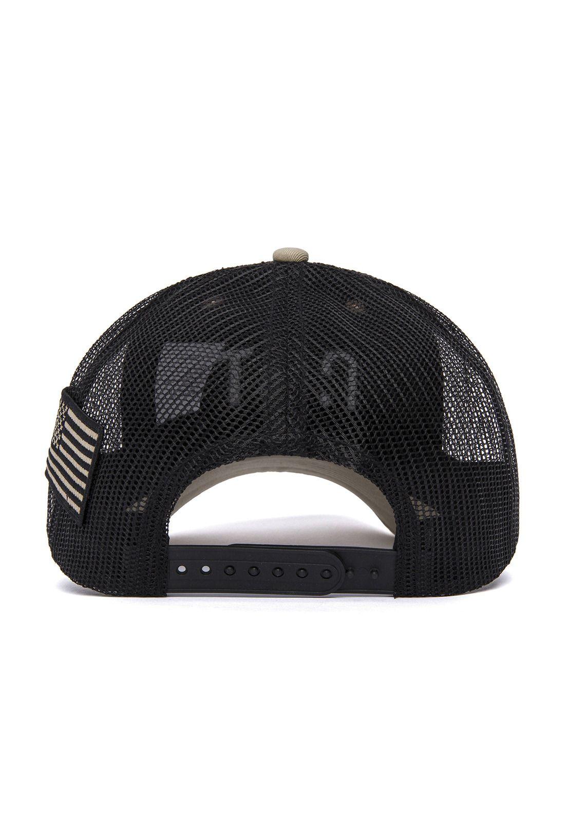 Jockey Casual Cat Logo Flag Hat  Unisex-2