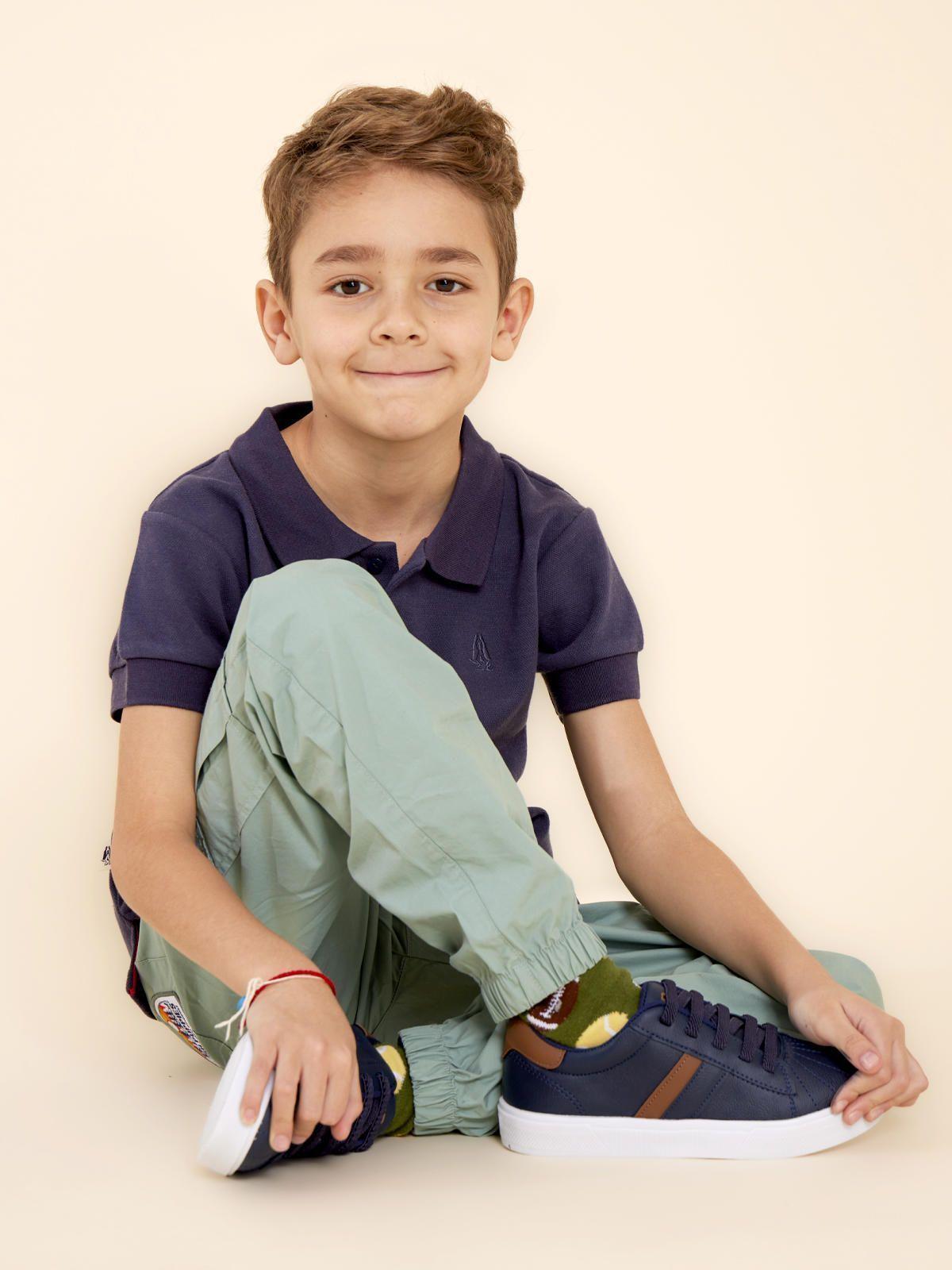 Zapatilla Azul Marino Niño Kampala  (28-34)-1