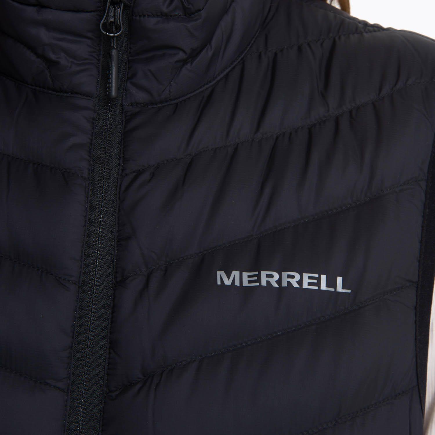 Parka Sin Mangas Mujer Kamera Negro -4
