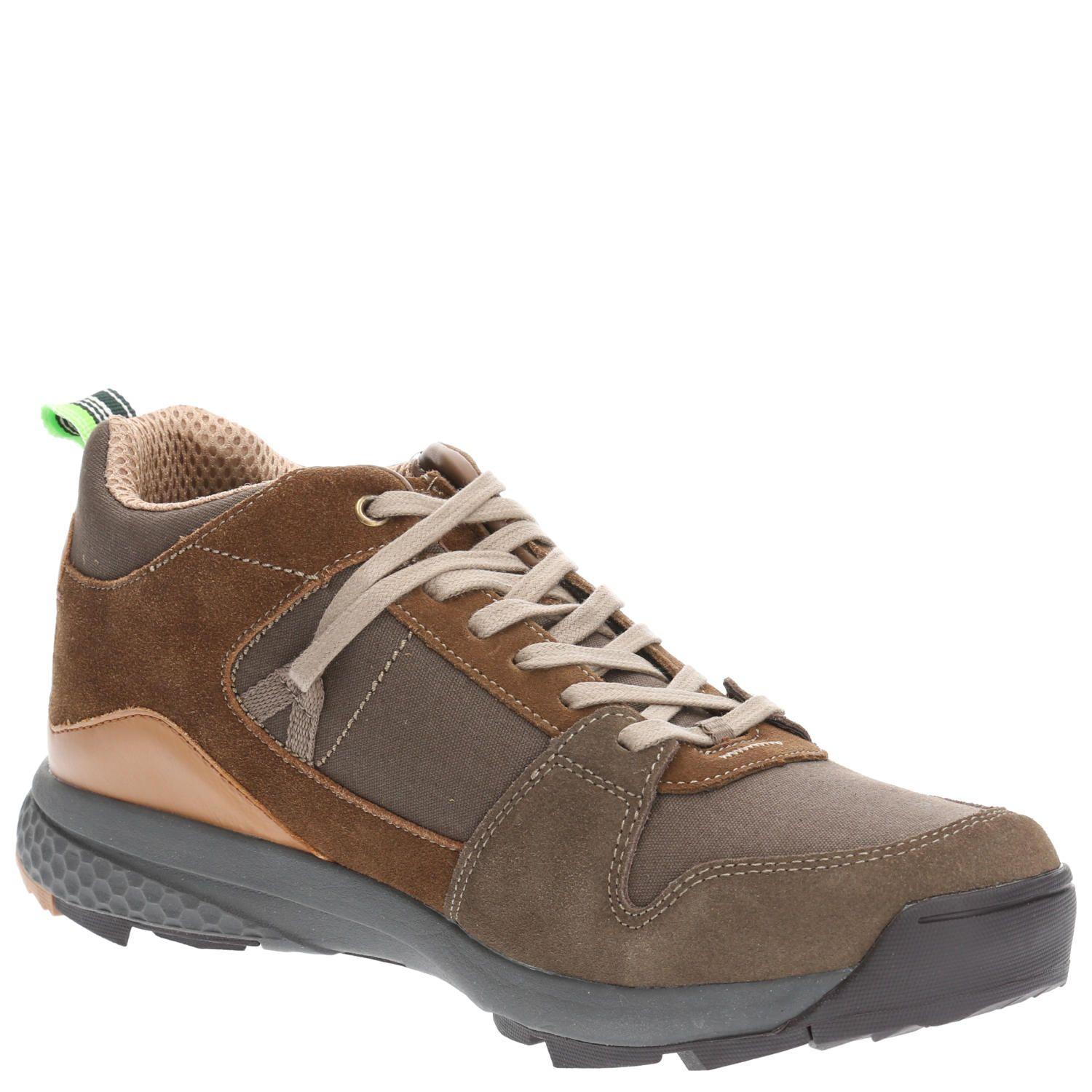 Zapatilla Cuero Hombre Daintree Verde Oscuro-4