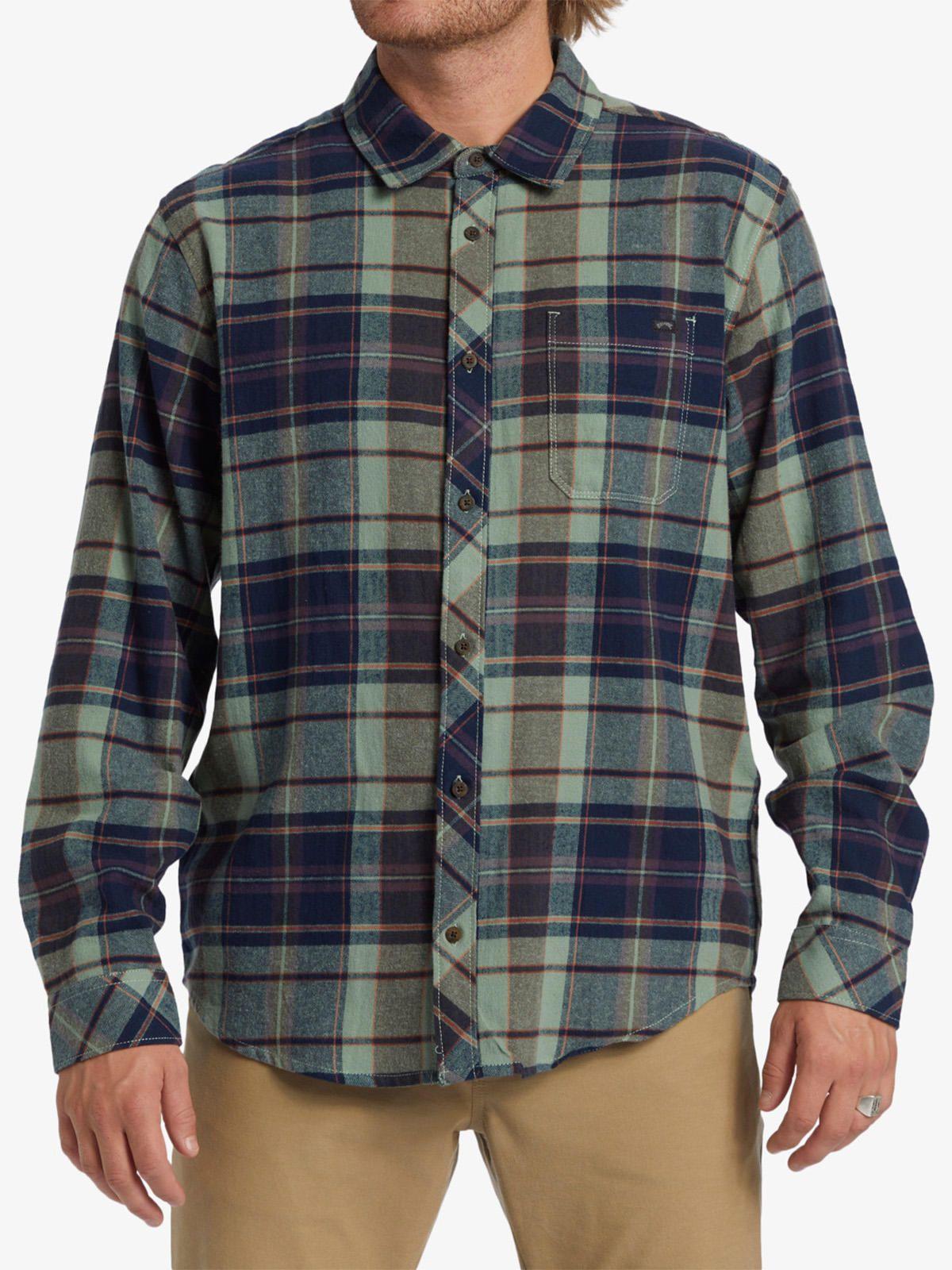Camisa Franela Hombre Coastline Verde-0