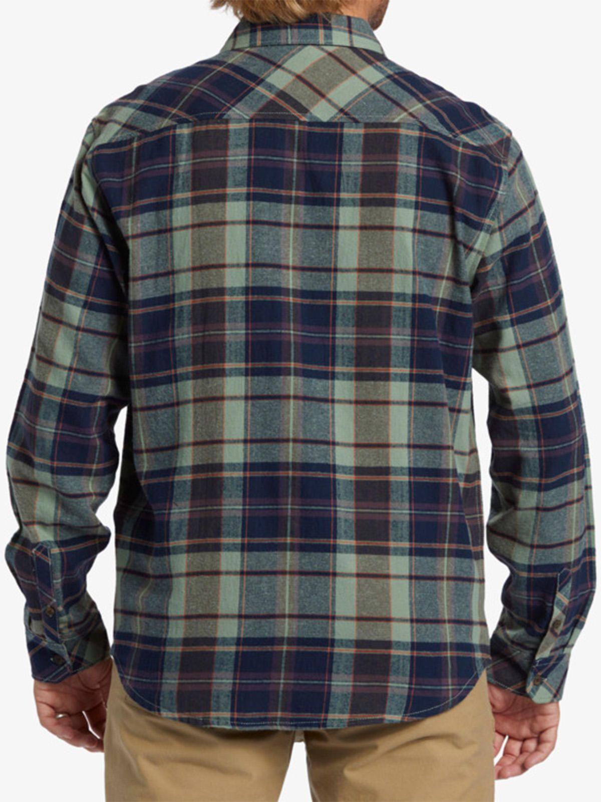Camisa Franela Hombre Coastline Verde-2