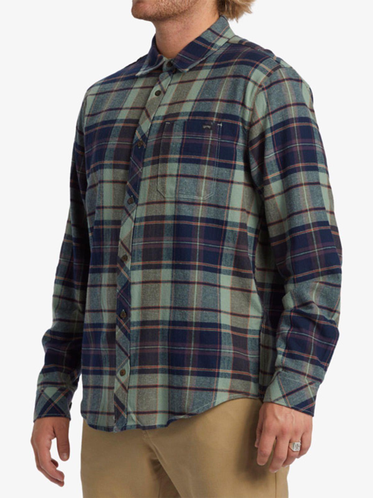 Camisa Franela Hombre Coastline Verde-3