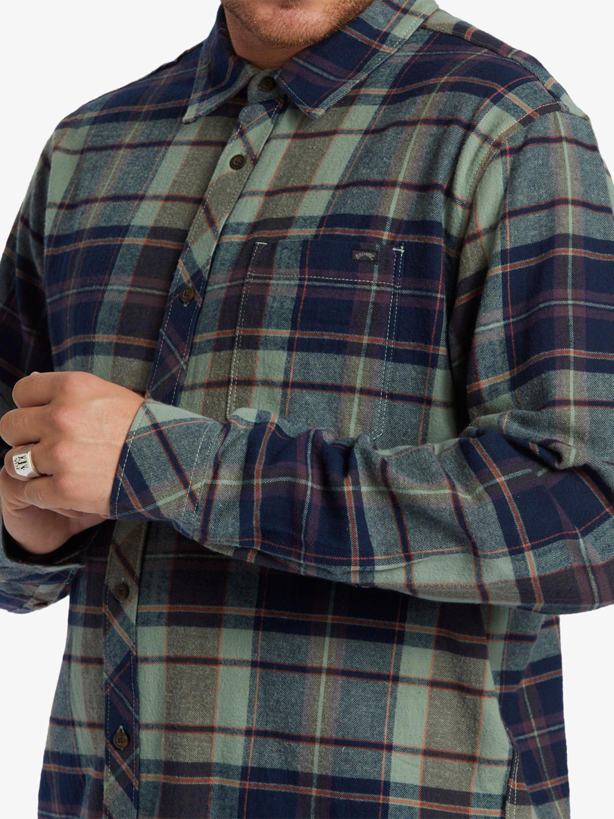 Camisa Franela Hombre Coastline Verde-4