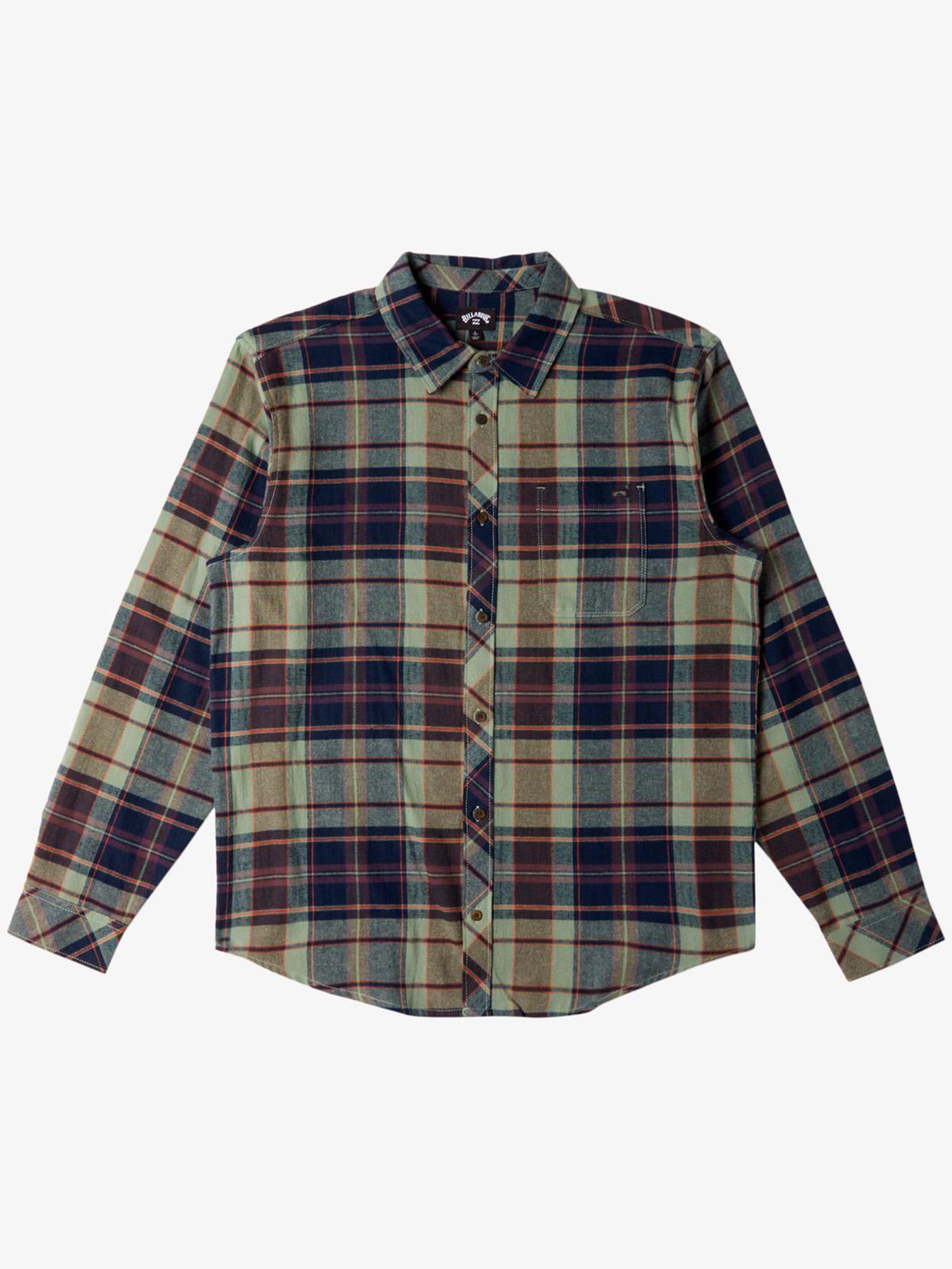 Camisa Franela Hombre Coastline Verde-5