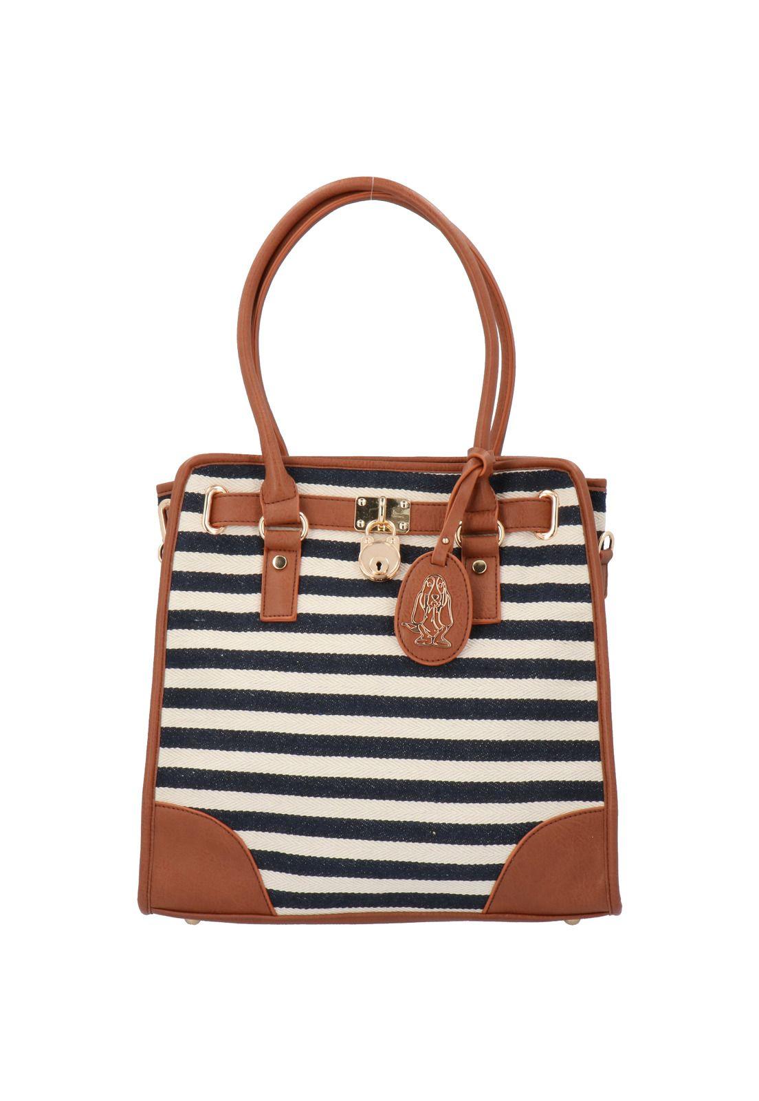 Cartera Cruise Shopper Azul Marino Mujer-0