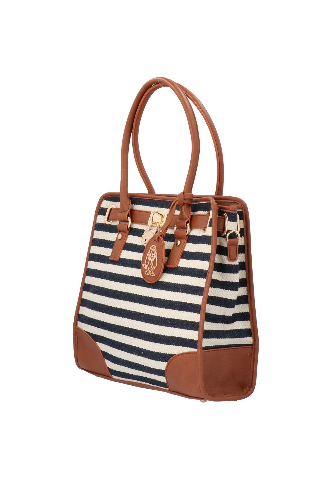 Cartera Cruise Shopper Azul Marino Mujer-1