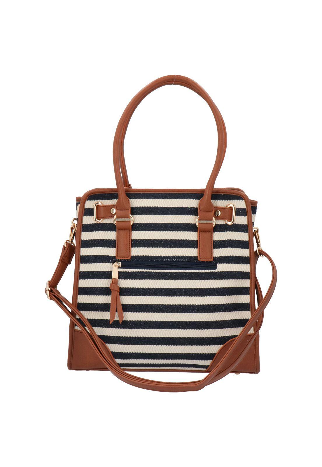 Cartera Cruise Shopper Azul Marino Mujer-2