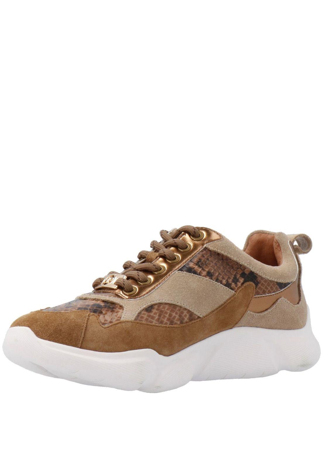 Zapatilla Cuero Mujer Ft-Carina Brown-3