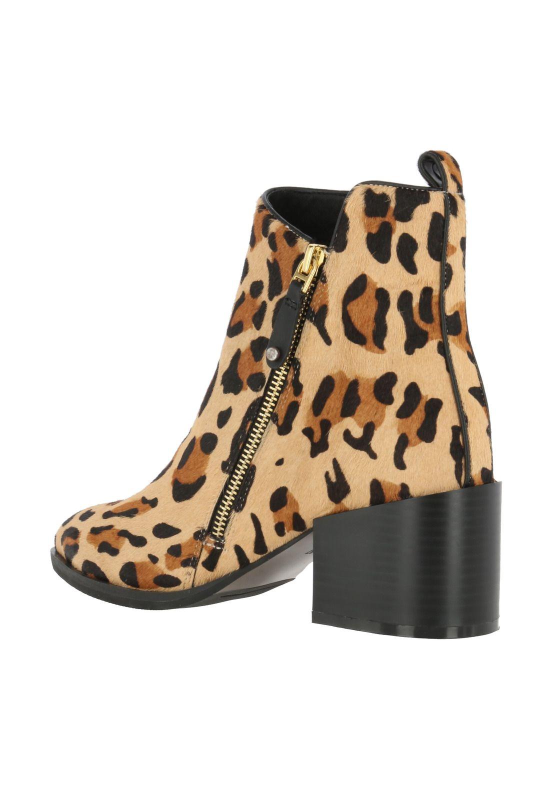 Botin Cuero Mujer Elis Multicolor-3