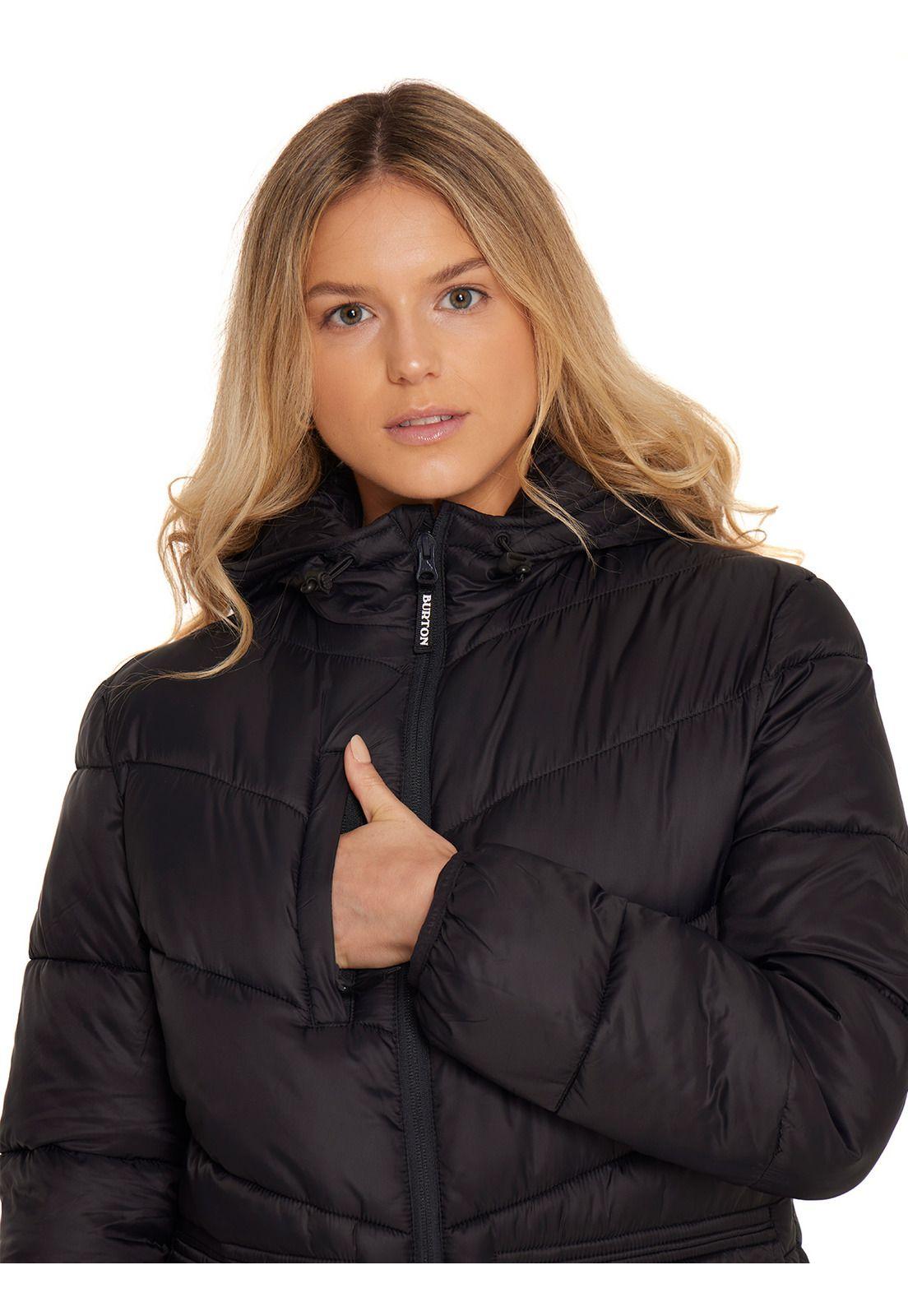 Parka Impermeable Mujer Negro-5