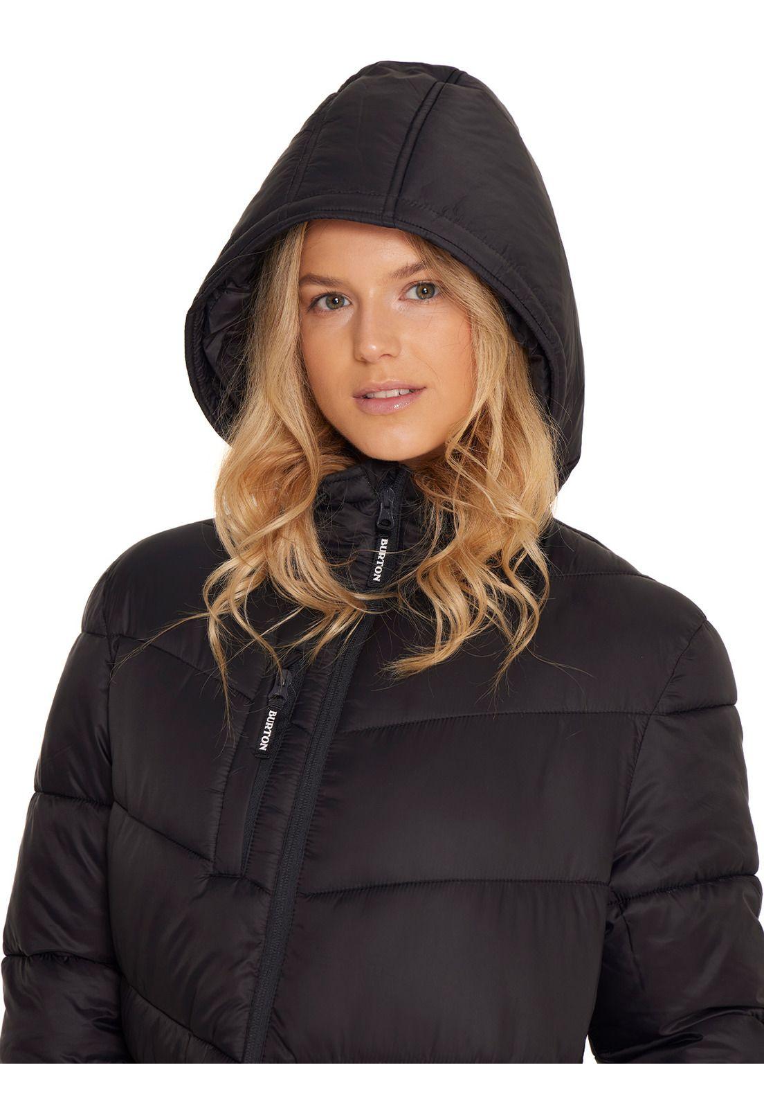 Parka Impermeable Mujer Negro-8