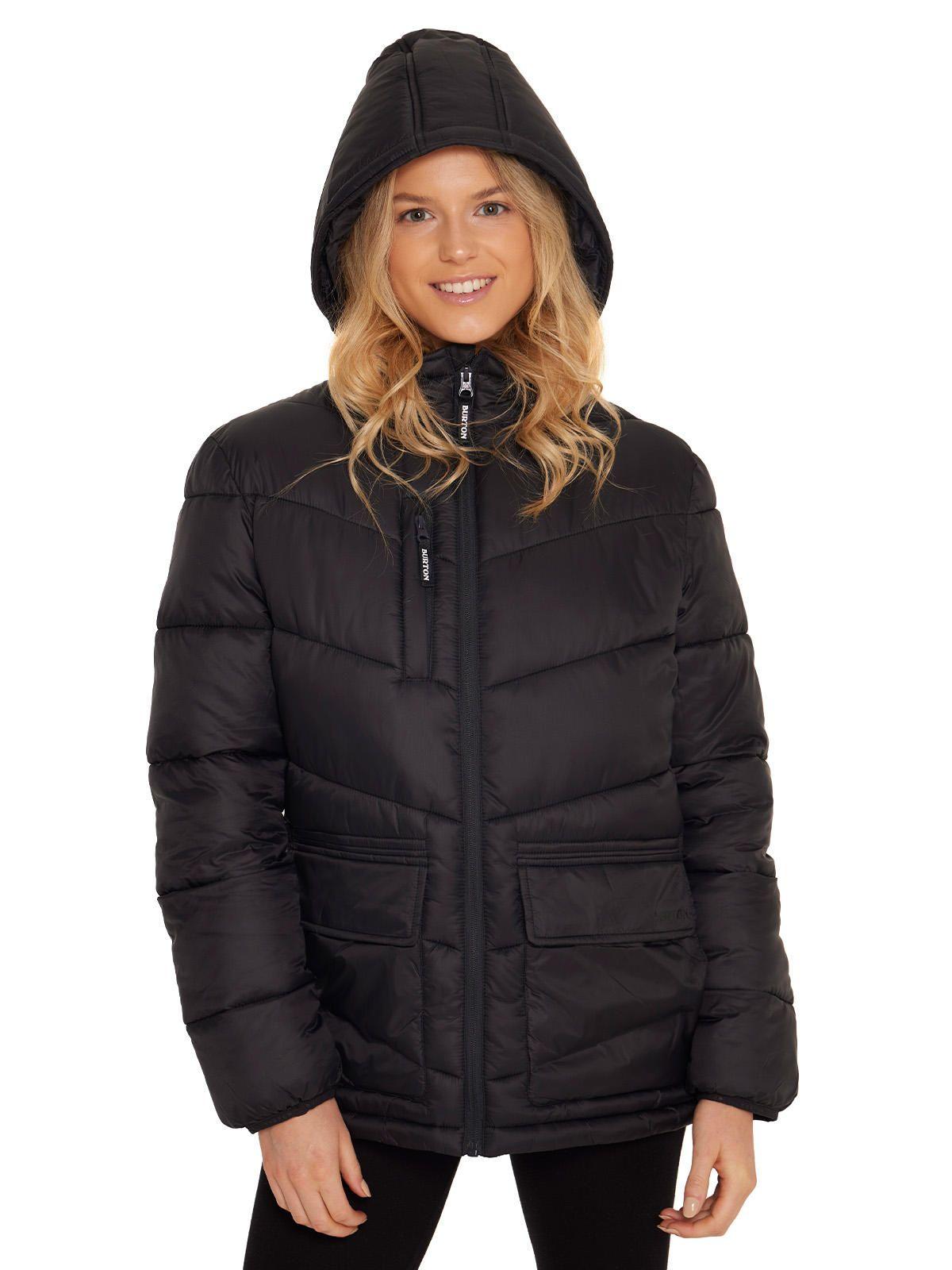 Parka Impermeable Mujer Negro-4