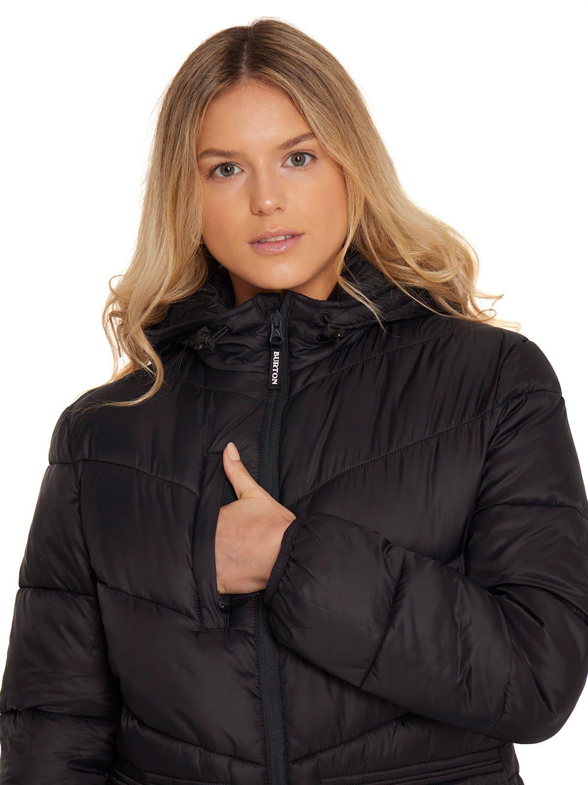 Parka Impermeable Mujer Negro-5