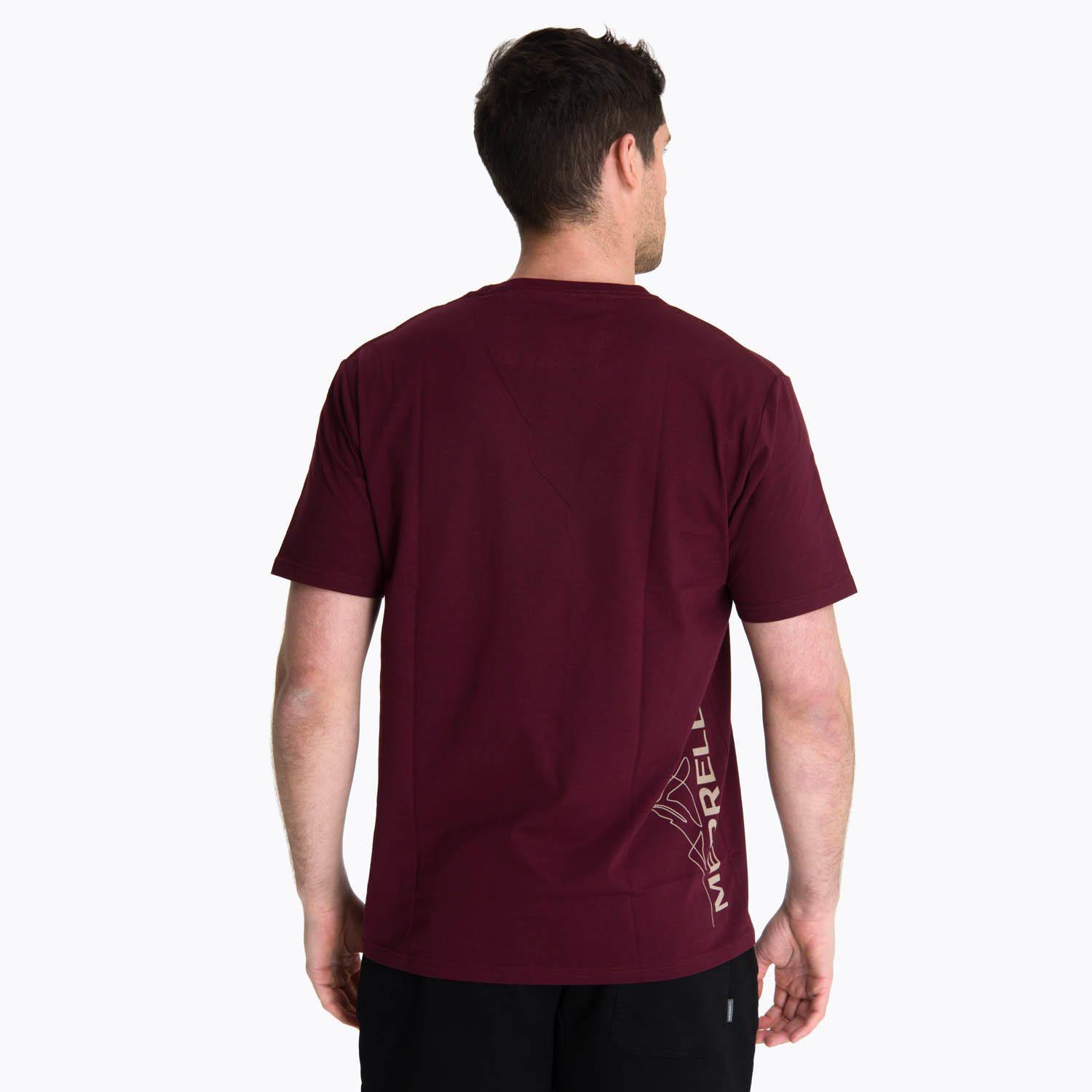 Polera Manga Corta Hombre Alice Sp Burdeo -3