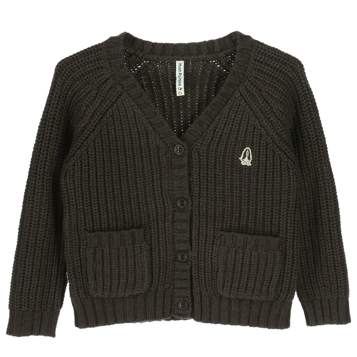 Cardigan Hoja Gris-0