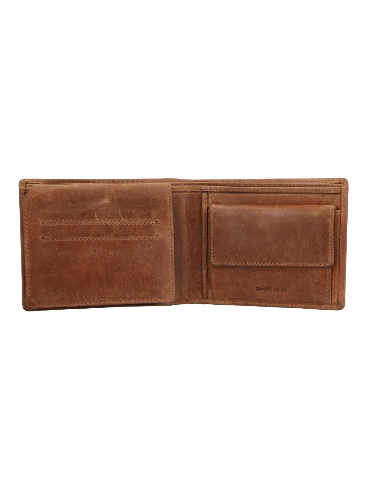 Billetera Cuero Hombre Fd Gasly Volante Café-2