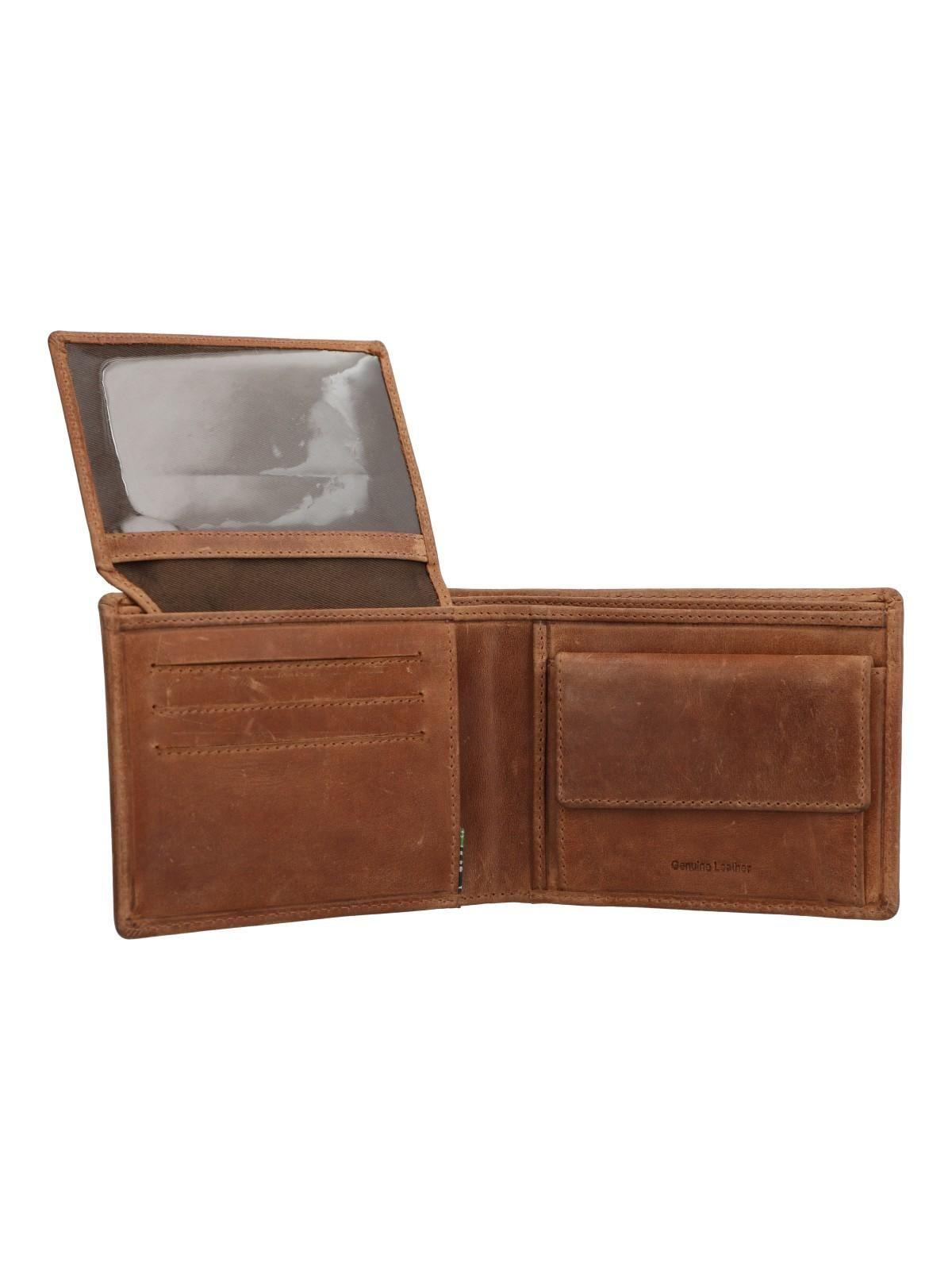 Billetera Cuero Hombre Fd Gasly Volante Café-3