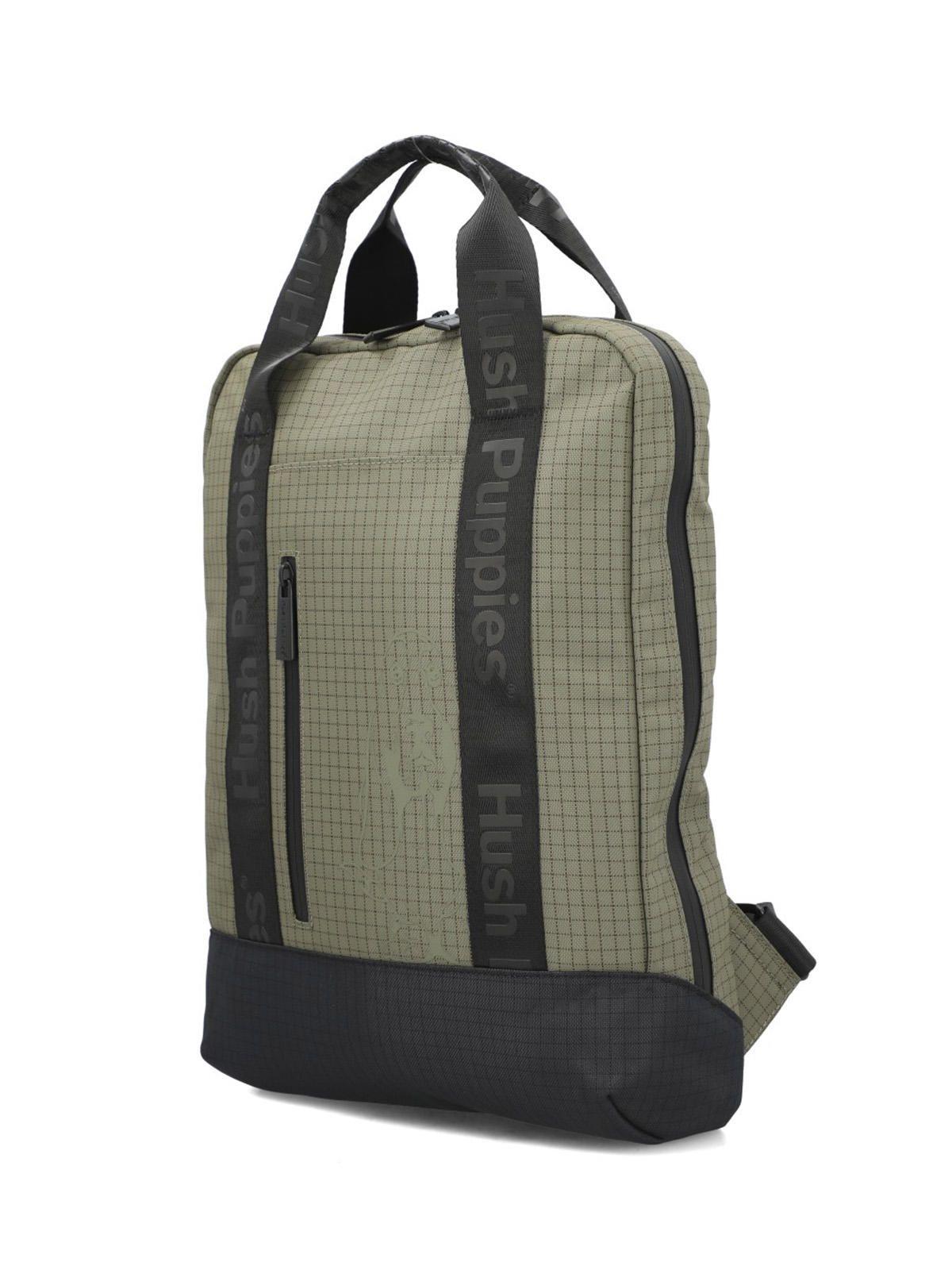 Mochila Nylon Unisex Arkansas Back Verde-1