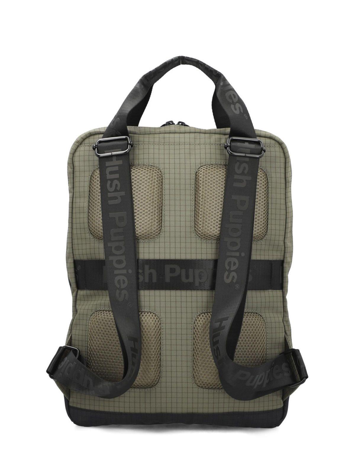 Mochila Nylon Unisex Arkansas Back Verde-3