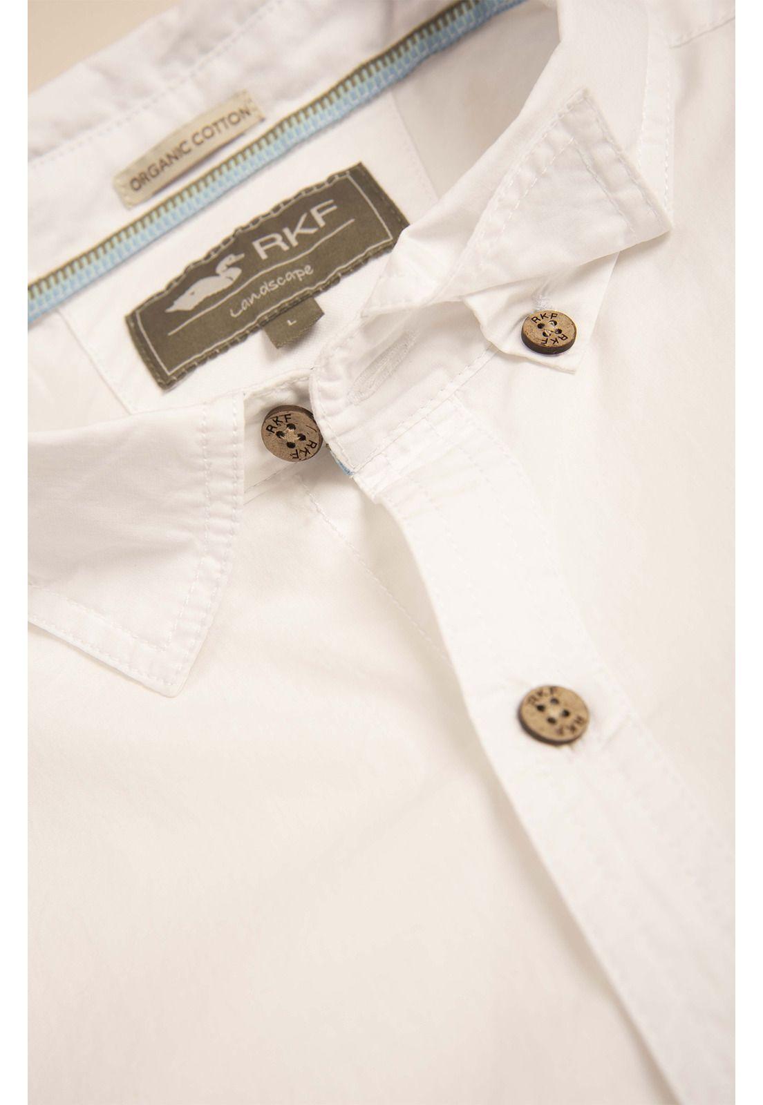 Camisa Algodón Orgánico Hombre Galiton Blanco-1